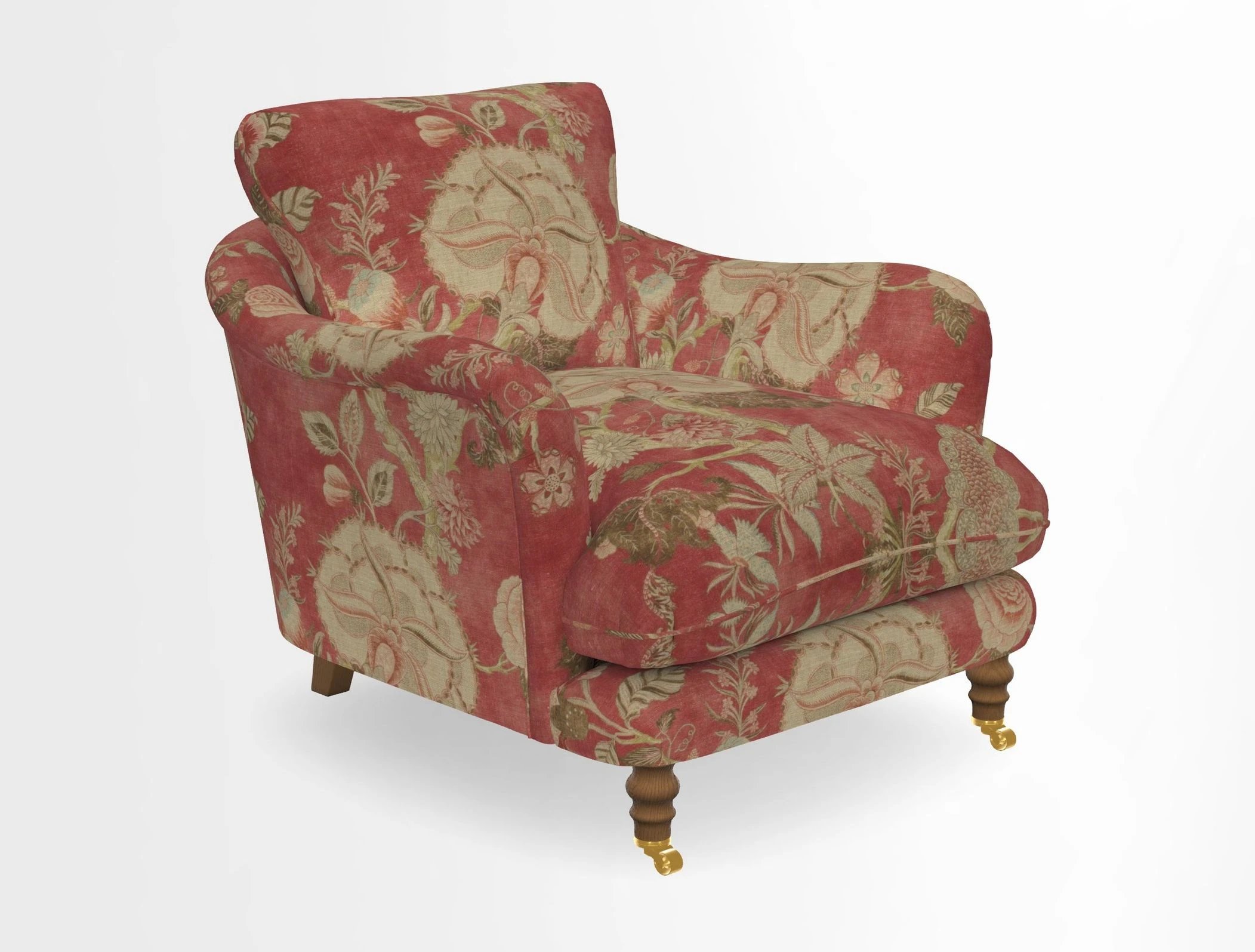 V&A Collection Pugin Chair in Two Tone Plain Biscuit