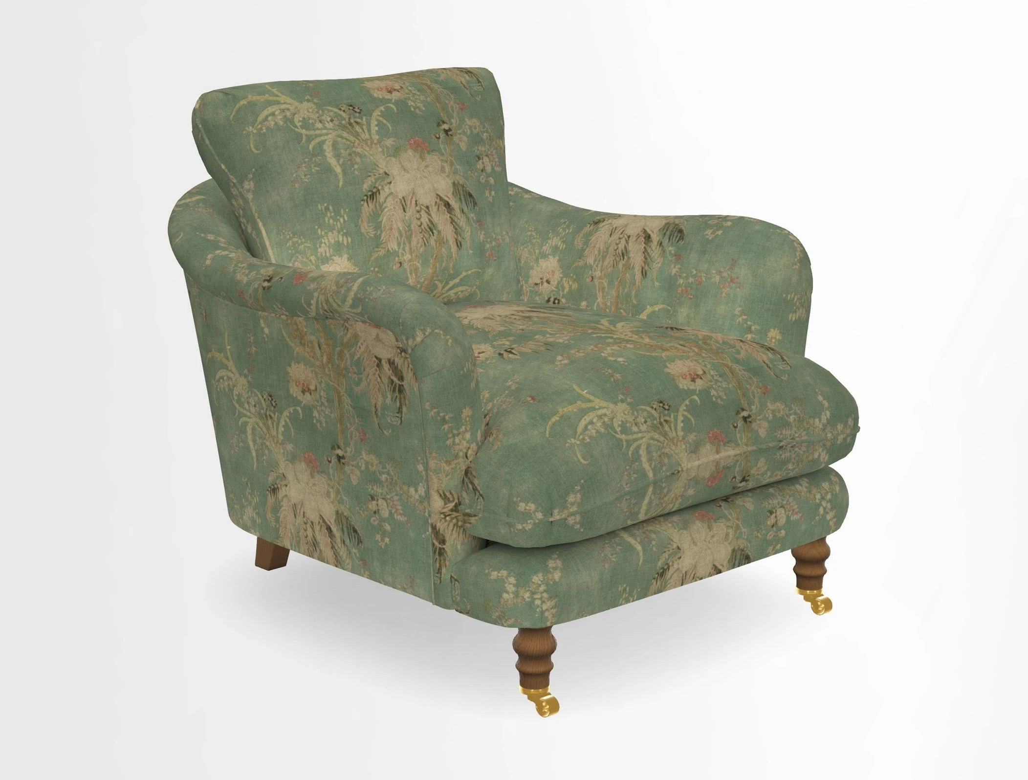 V&A Collection Pugin Chair in Two Tone Plain Biscuit