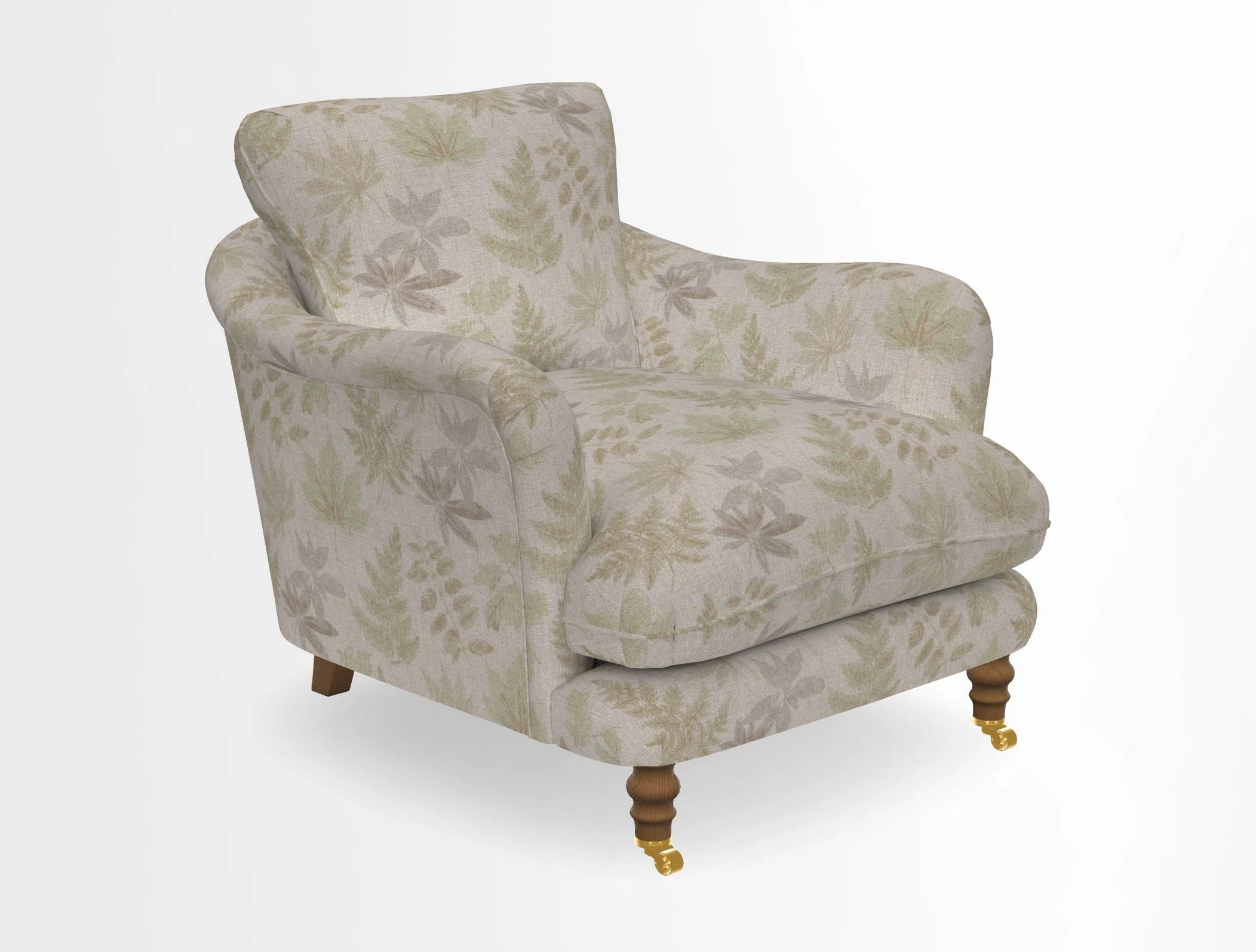 V&A Collection Pugin Chair in Two Tone Plain Biscuit