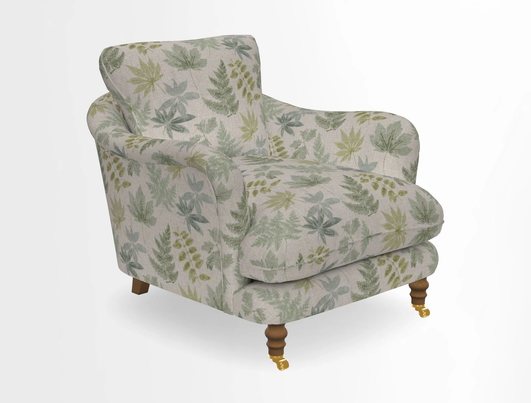 V&A Collection Pugin Chair in Two Tone Plain Biscuit