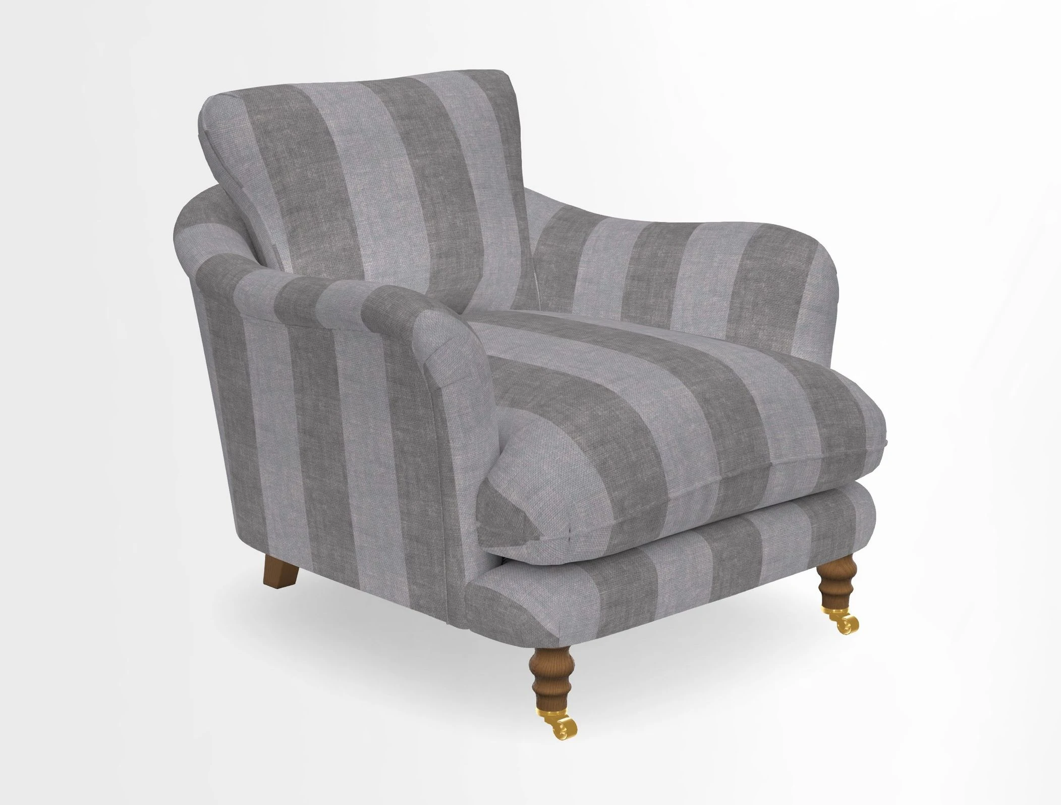 V&A Collection Pugin Chair in Two Tone Plain Biscuit