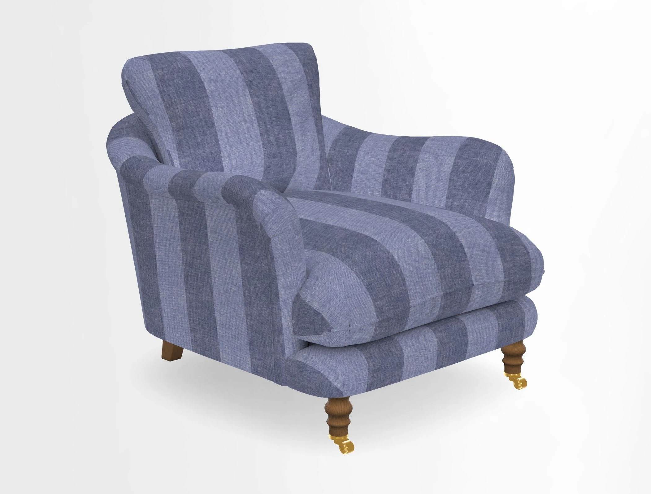 V&A Collection Pugin Chair in Two Tone Plain Biscuit