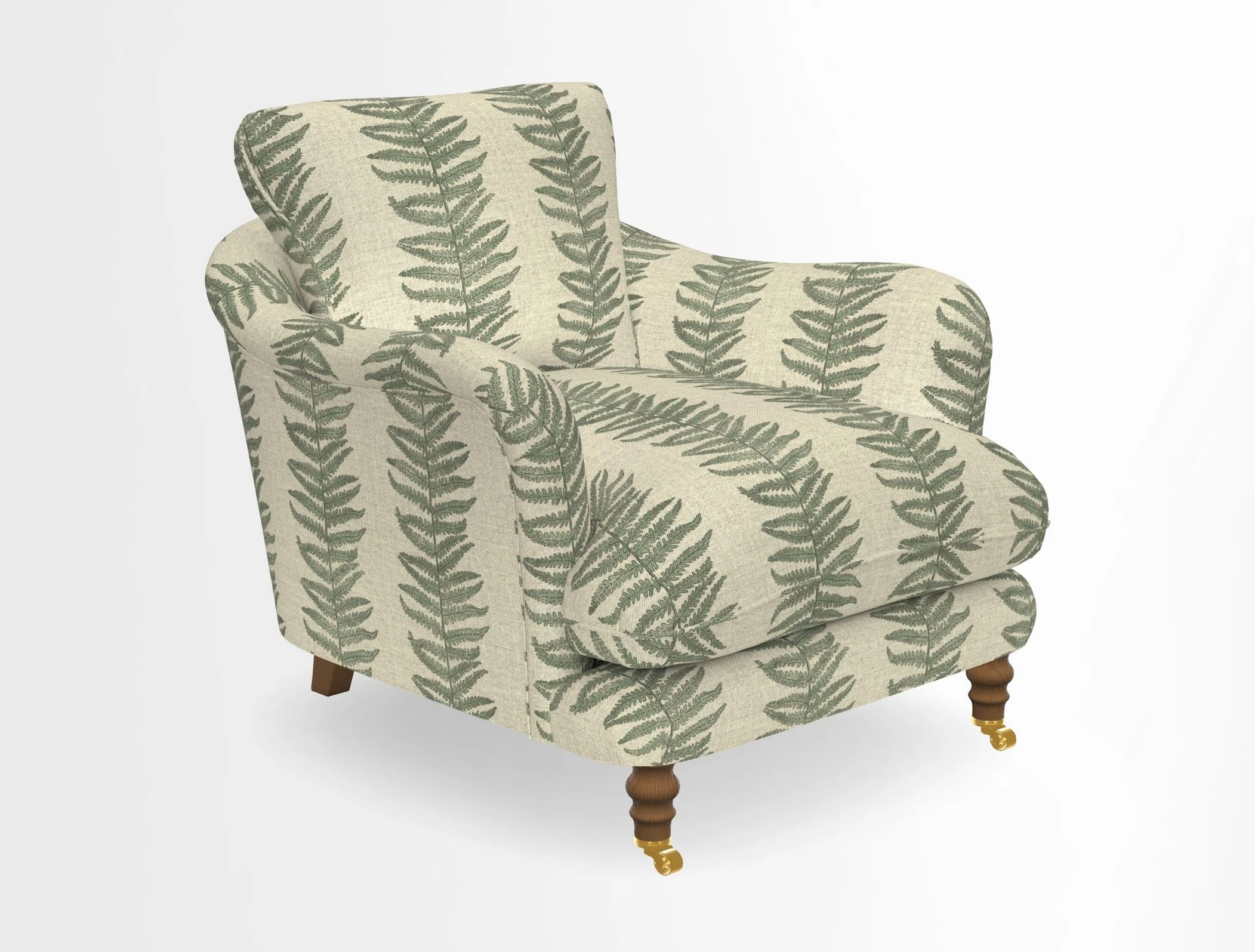 V&A Collection Pugin Chair in Two Tone Plain Biscuit