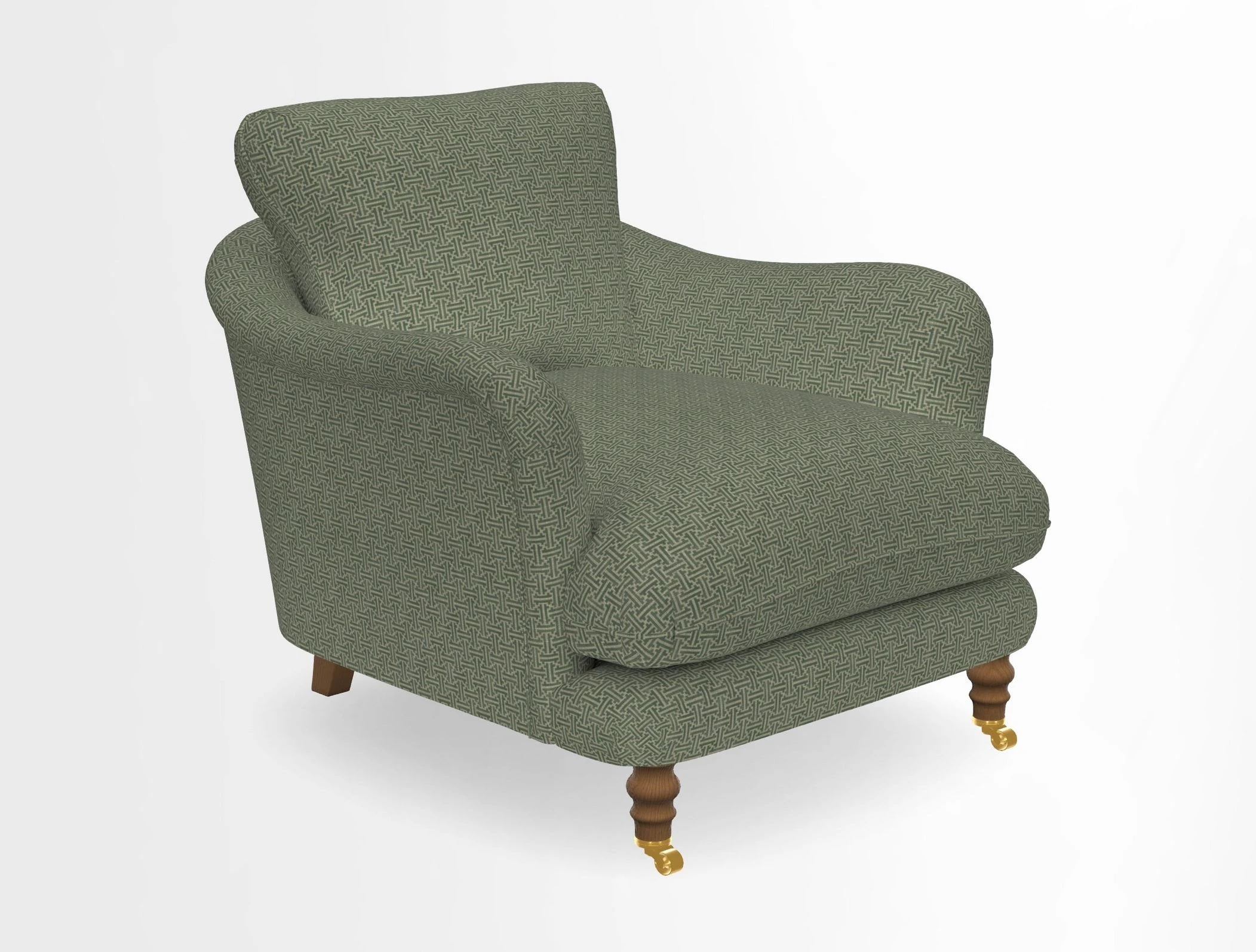 V&A Collection Pugin Chair in Two Tone Plain Biscuit