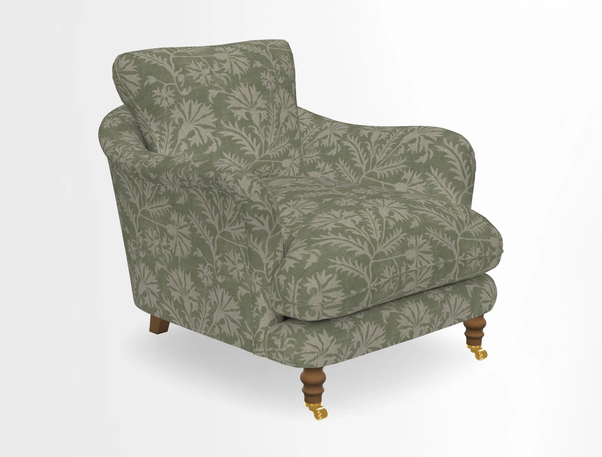 V&A Collection Pugin Chair in Two Tone Plain Biscuit