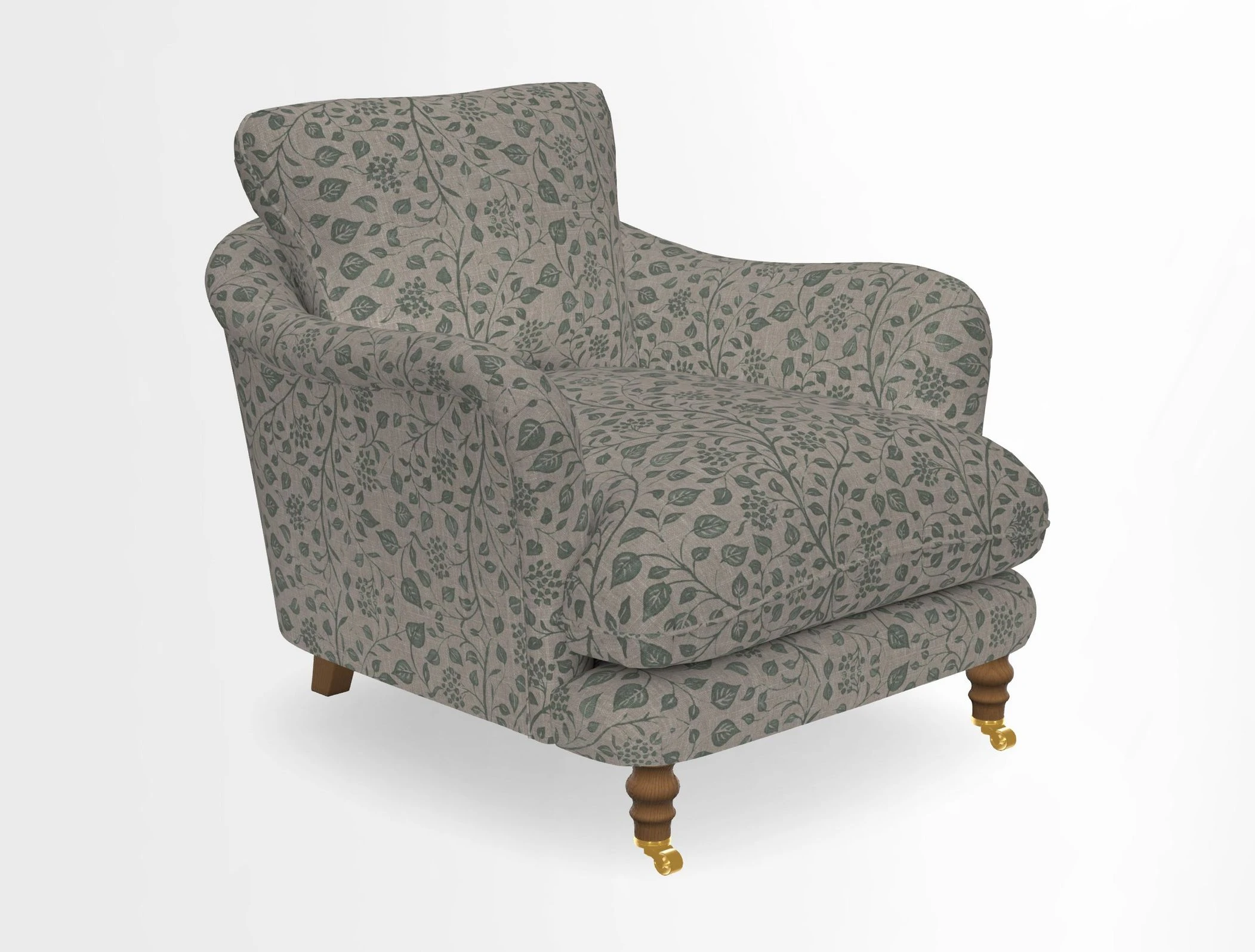 V&A Collection Pugin Chair in Two Tone Plain Biscuit
