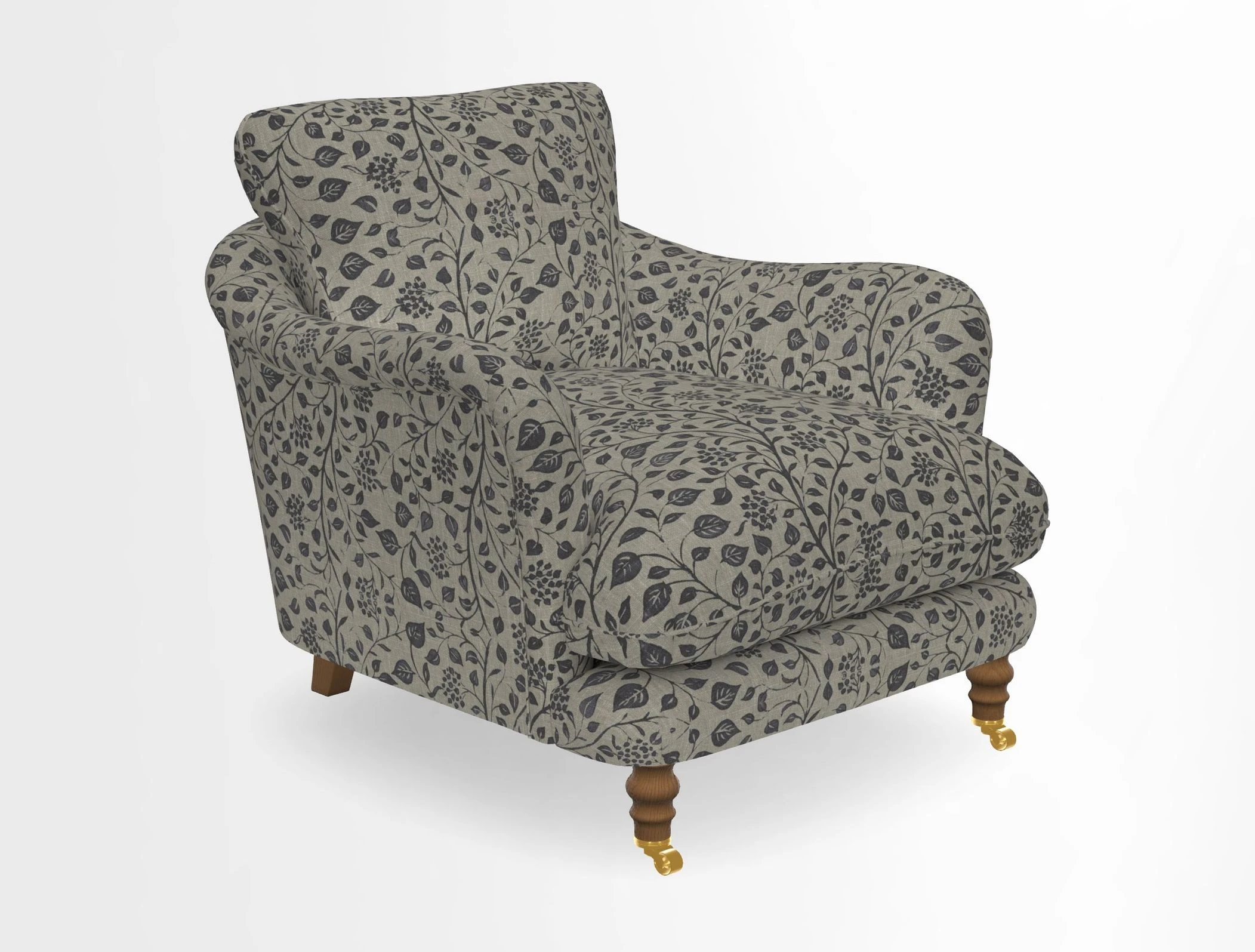V&A Collection Pugin Chair in Two Tone Plain Biscuit