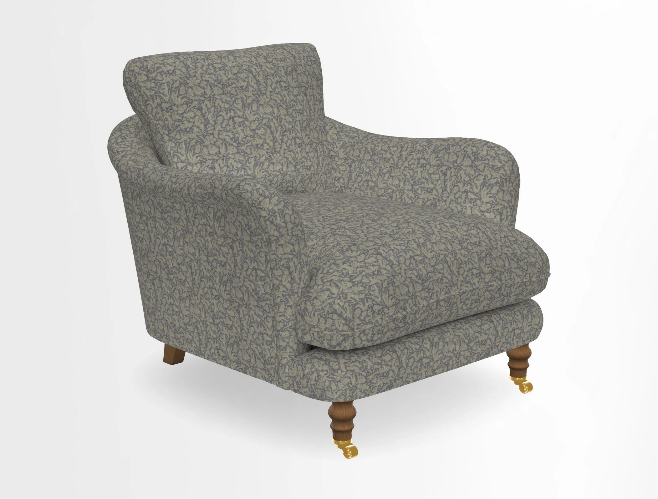 V&A Collection Pugin Chair in Two Tone Plain Biscuit