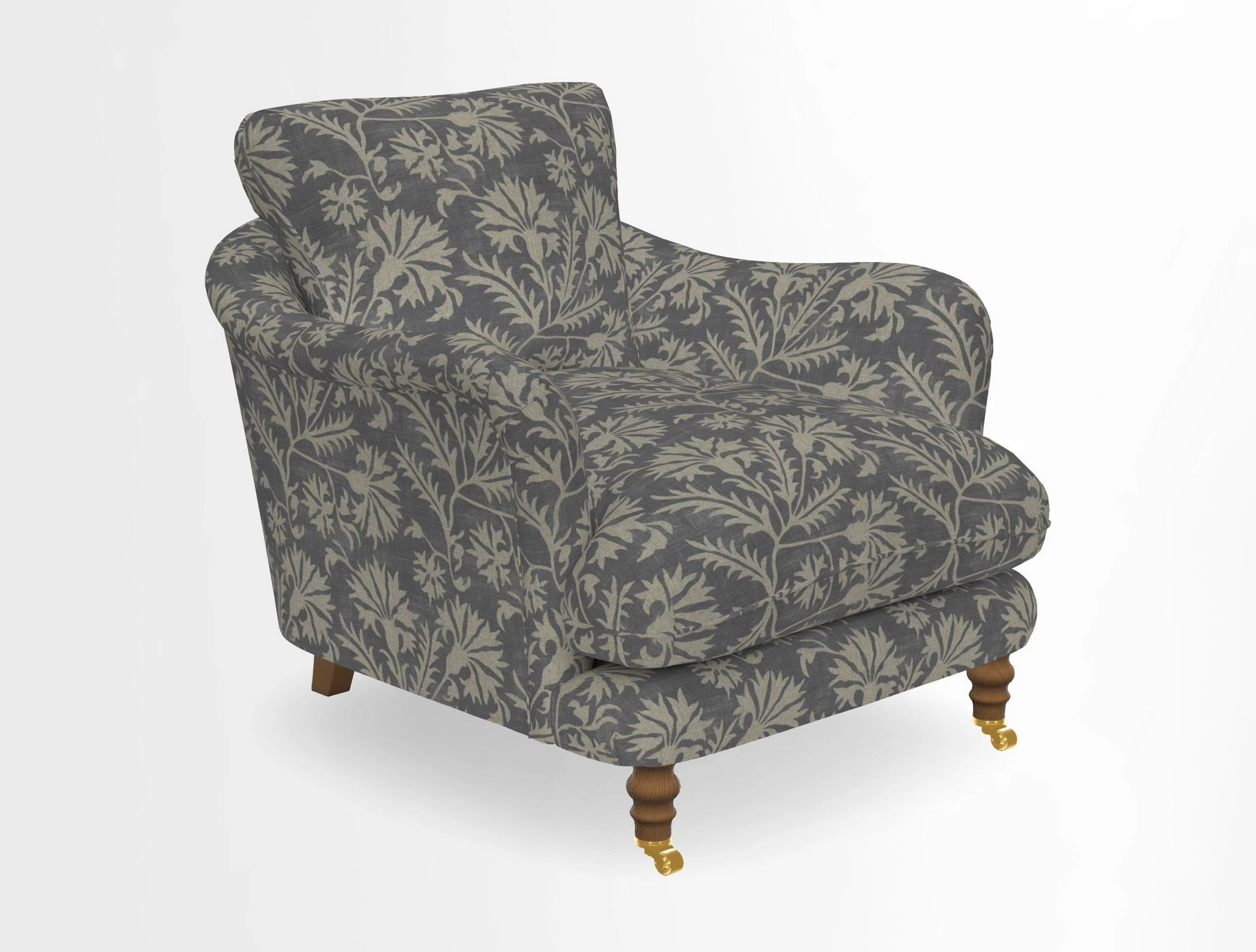 V&A Collection Pugin Chair in Two Tone Plain Biscuit