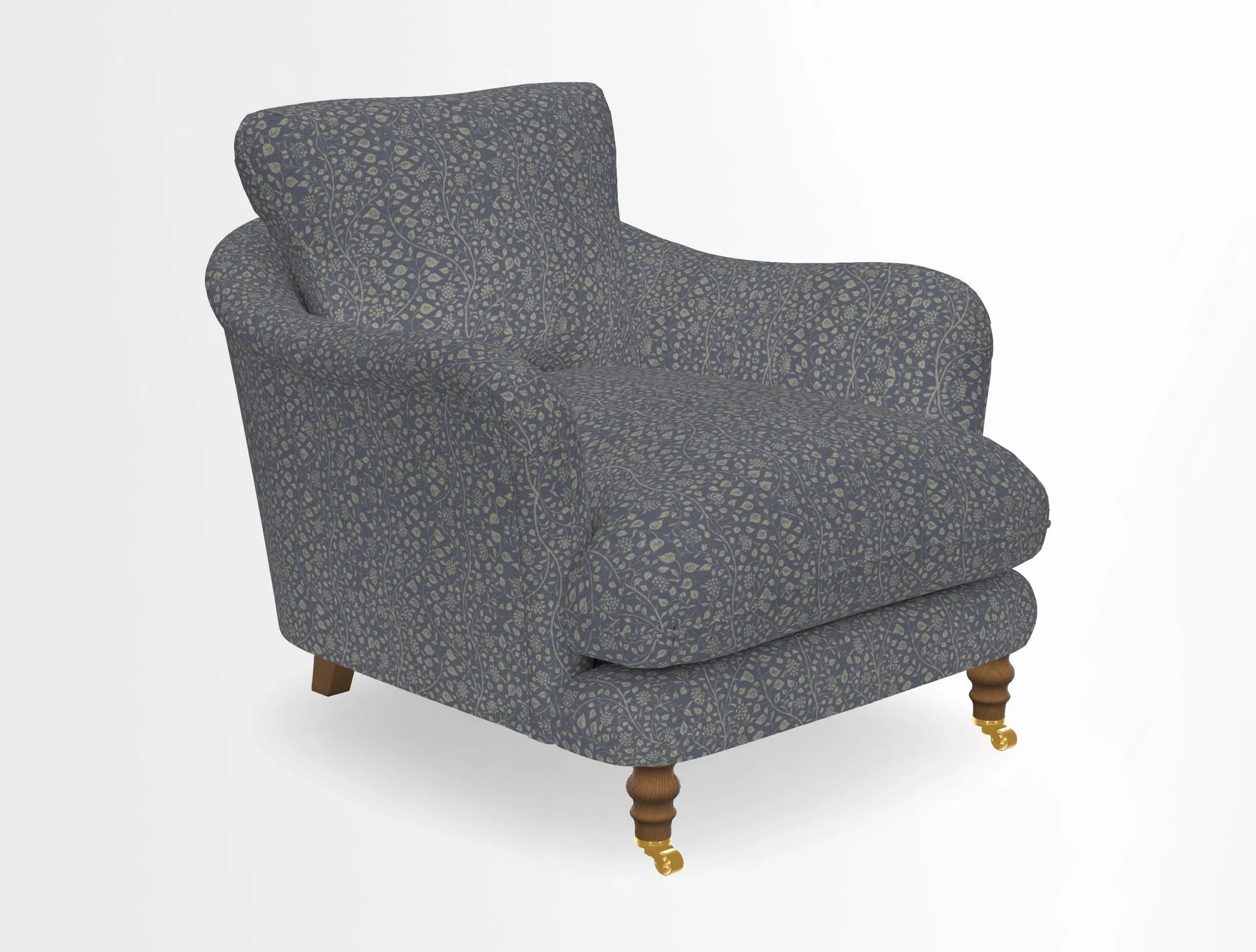 V&A Collection Pugin Chair in Two Tone Plain Biscuit