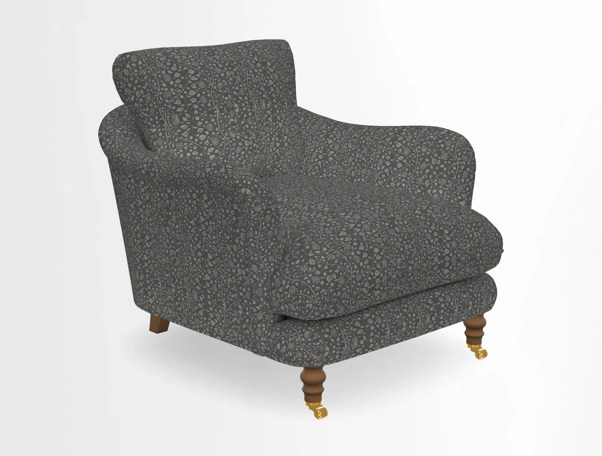 V&A Collection Pugin Chair in Two Tone Plain Biscuit