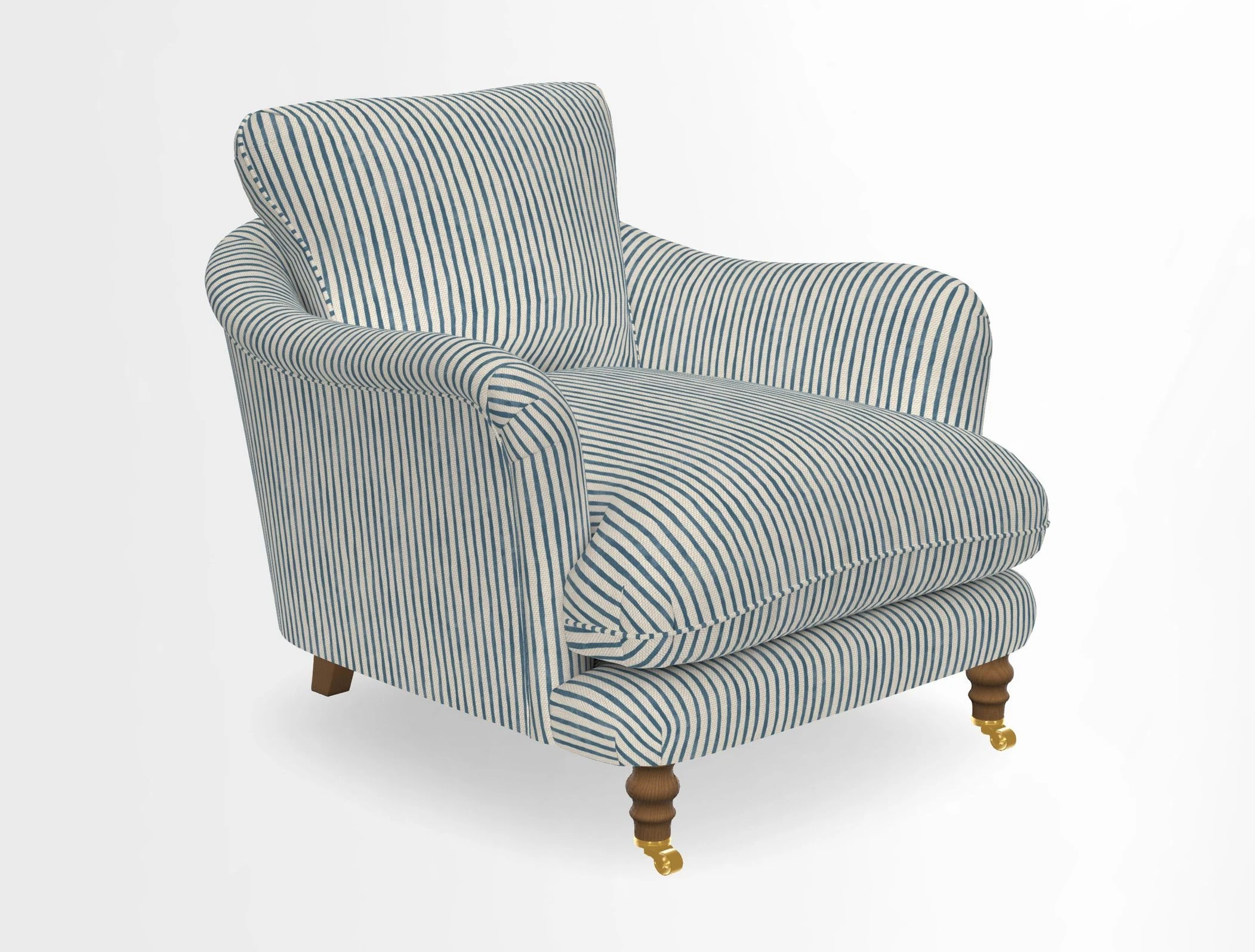V&A Collection Pugin Chair in Two Tone Plain Biscuit