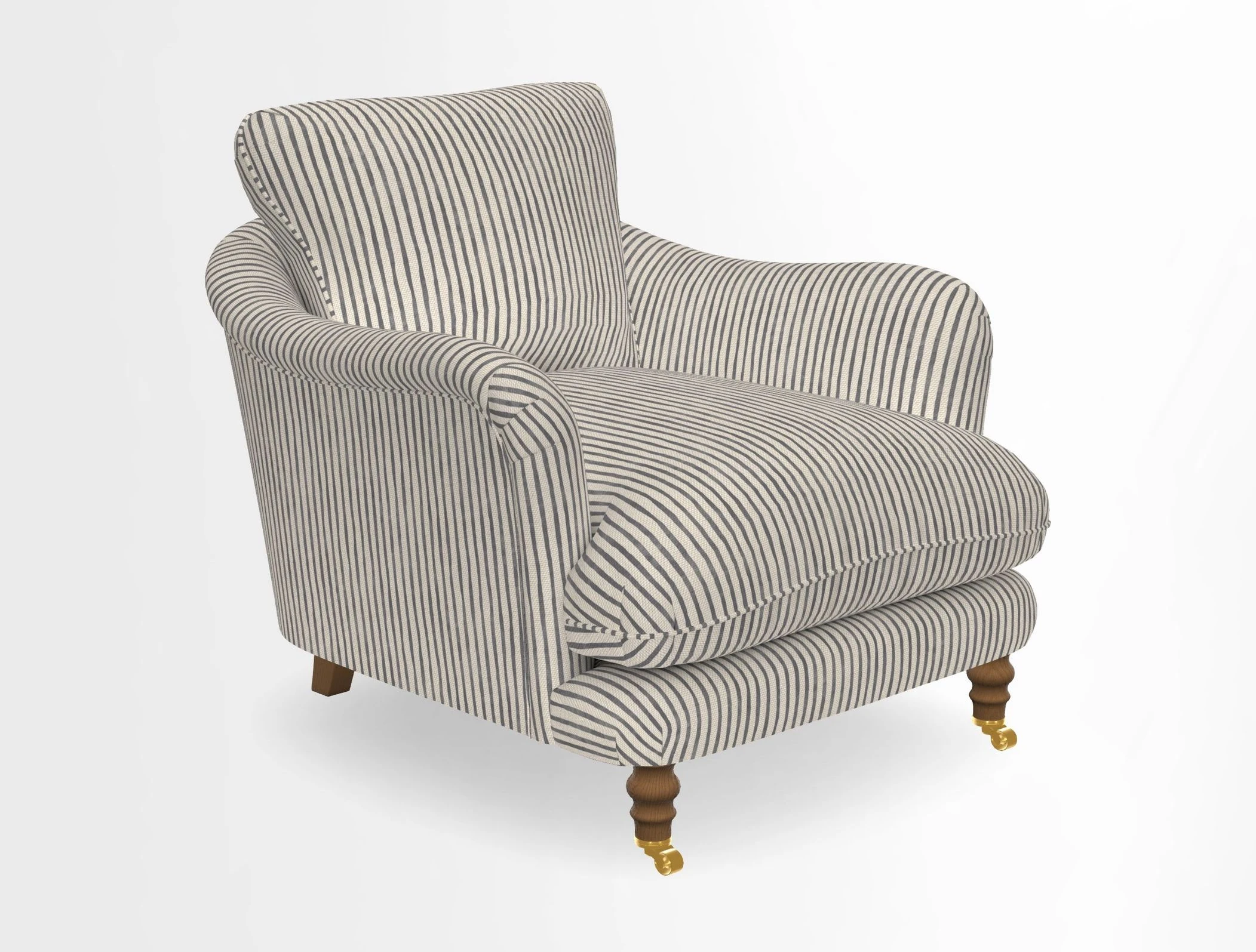 V&A Collection Pugin Chair in Two Tone Plain Biscuit