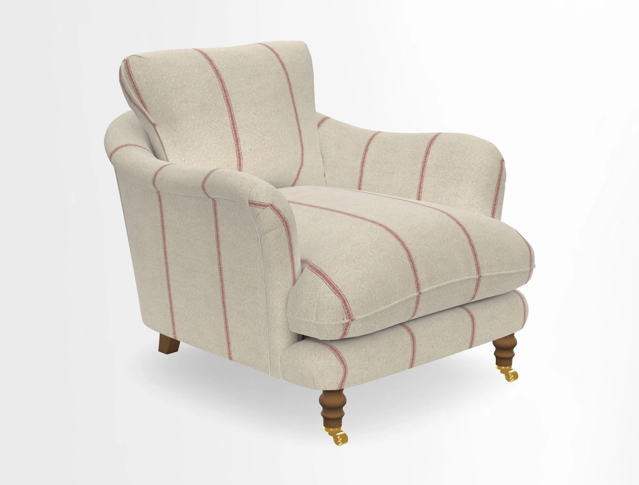 V&A Collection Pugin Chair in Two Tone Plain Biscuit