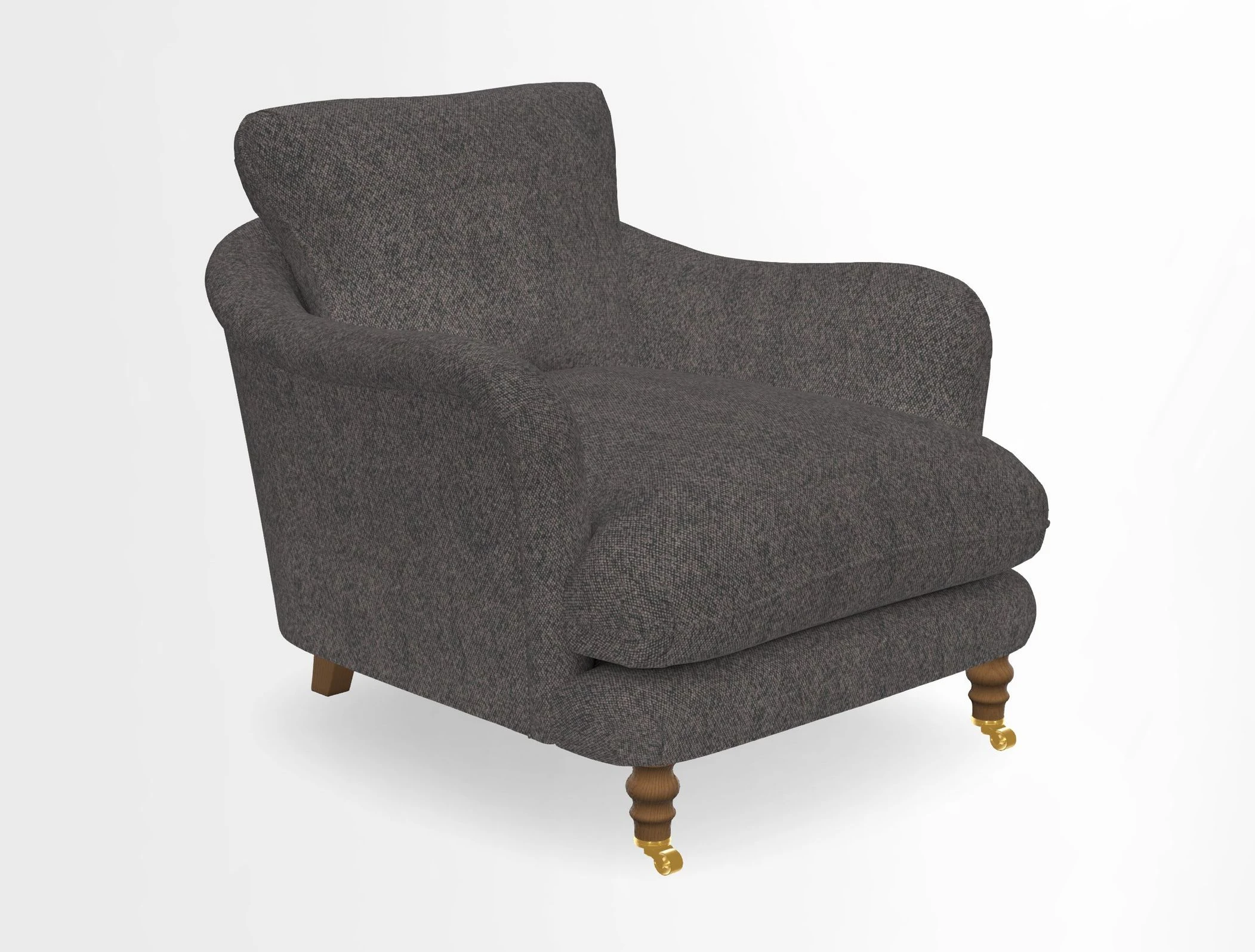 V&A Collection Pugin Chair in Two Tone Plain Biscuit