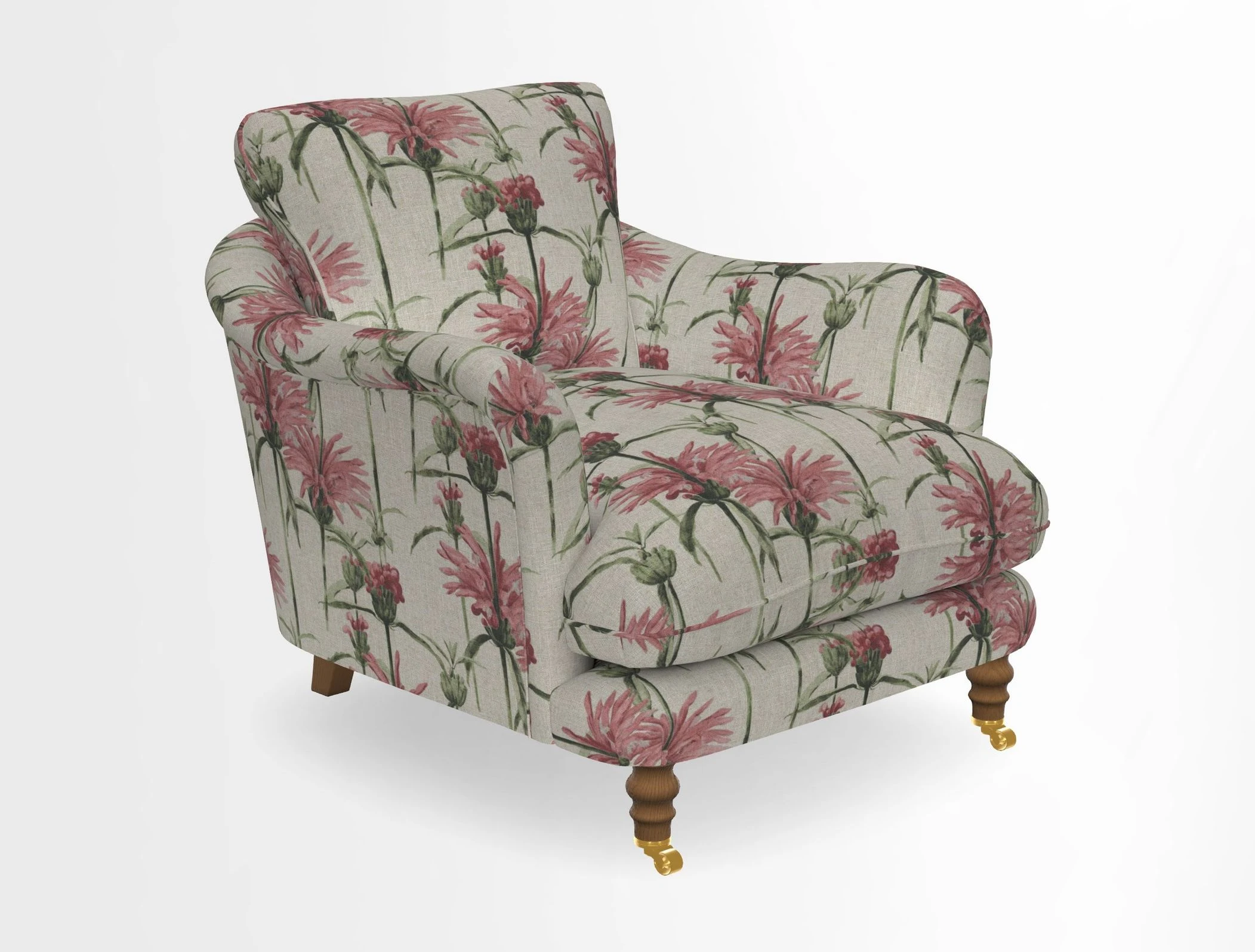 V&A Collection Pugin Chair in Two Tone Plain Biscuit