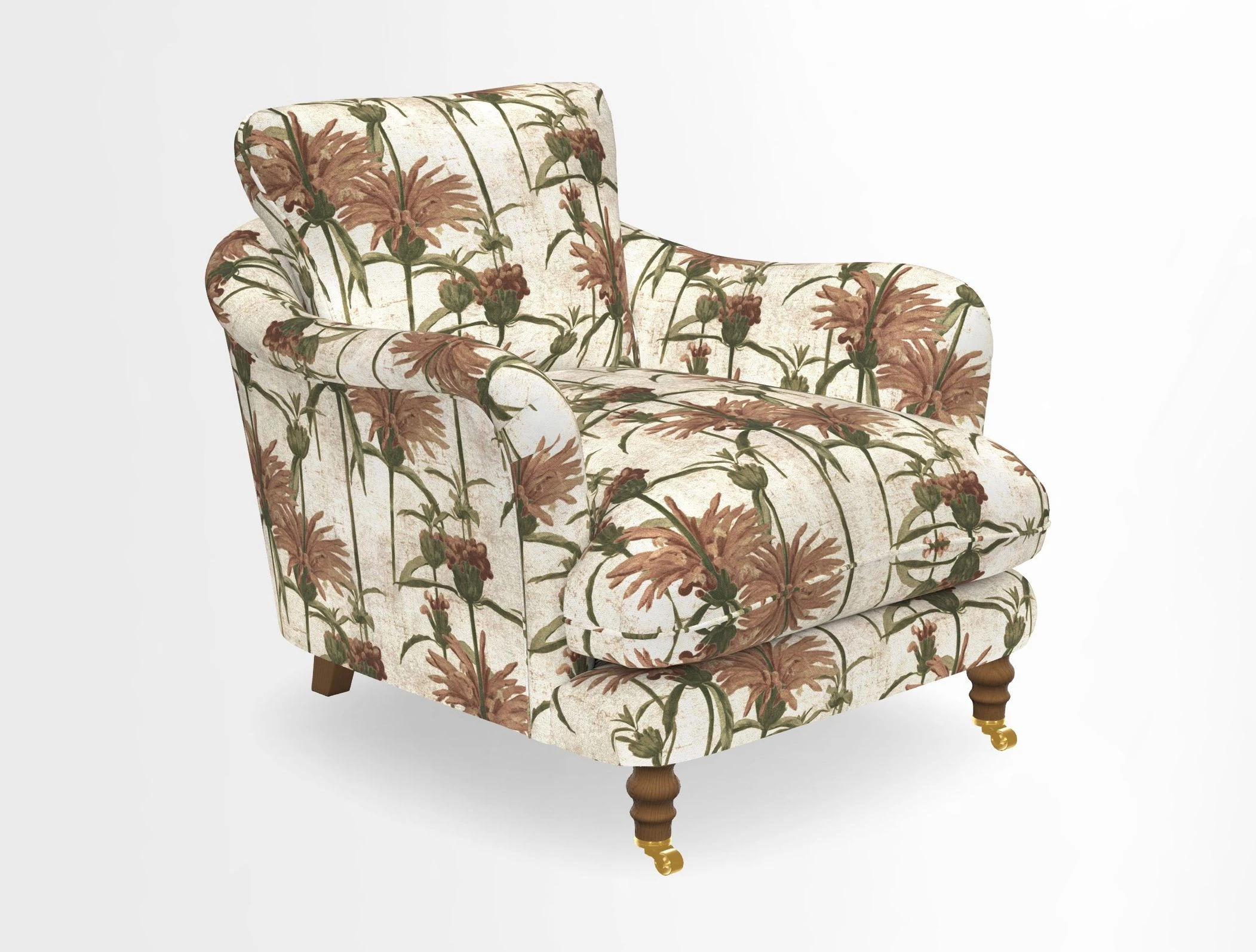 V&A Collection Pugin Chair in Two Tone Plain Biscuit