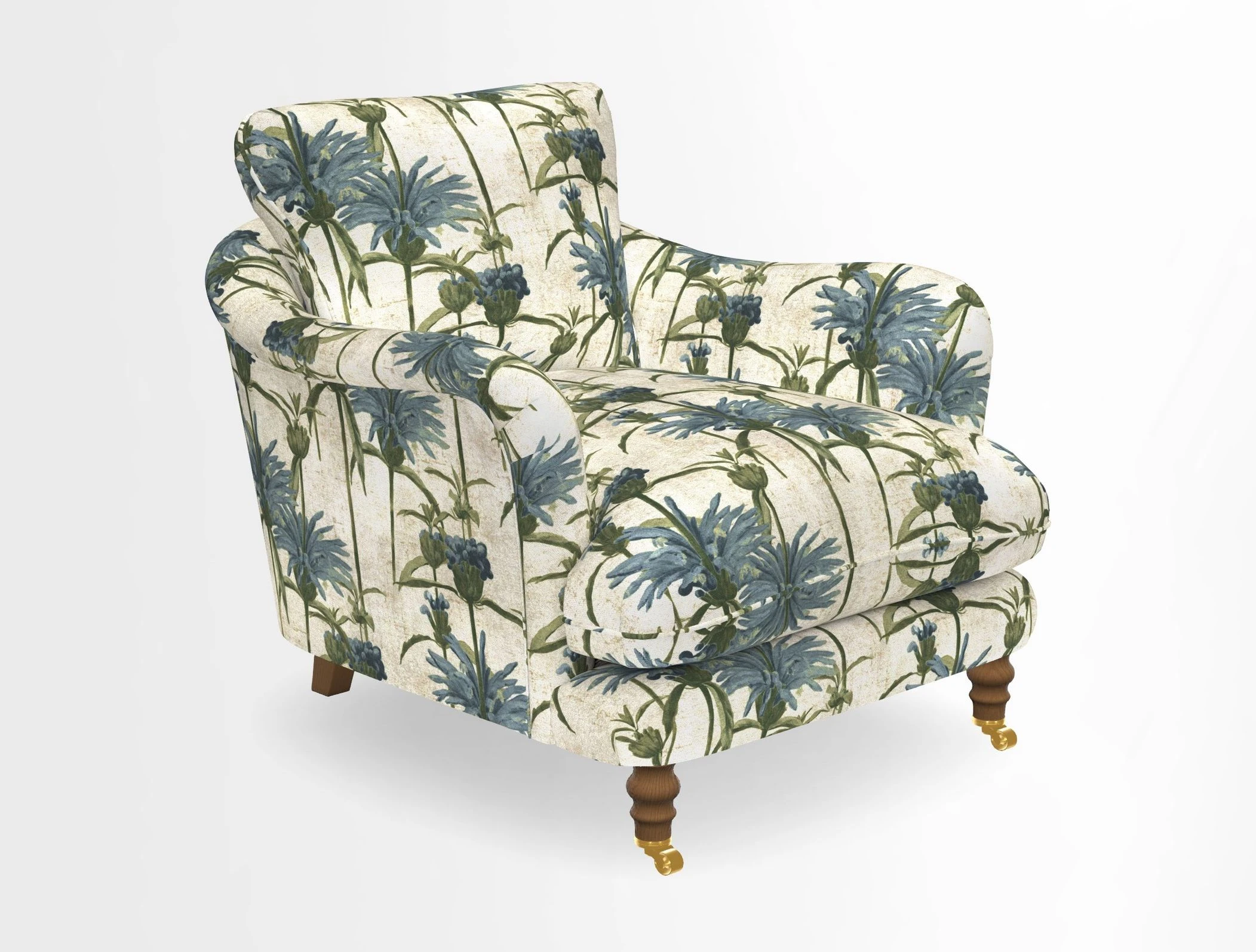 V&A Collection Pugin Chair in Two Tone Plain Biscuit