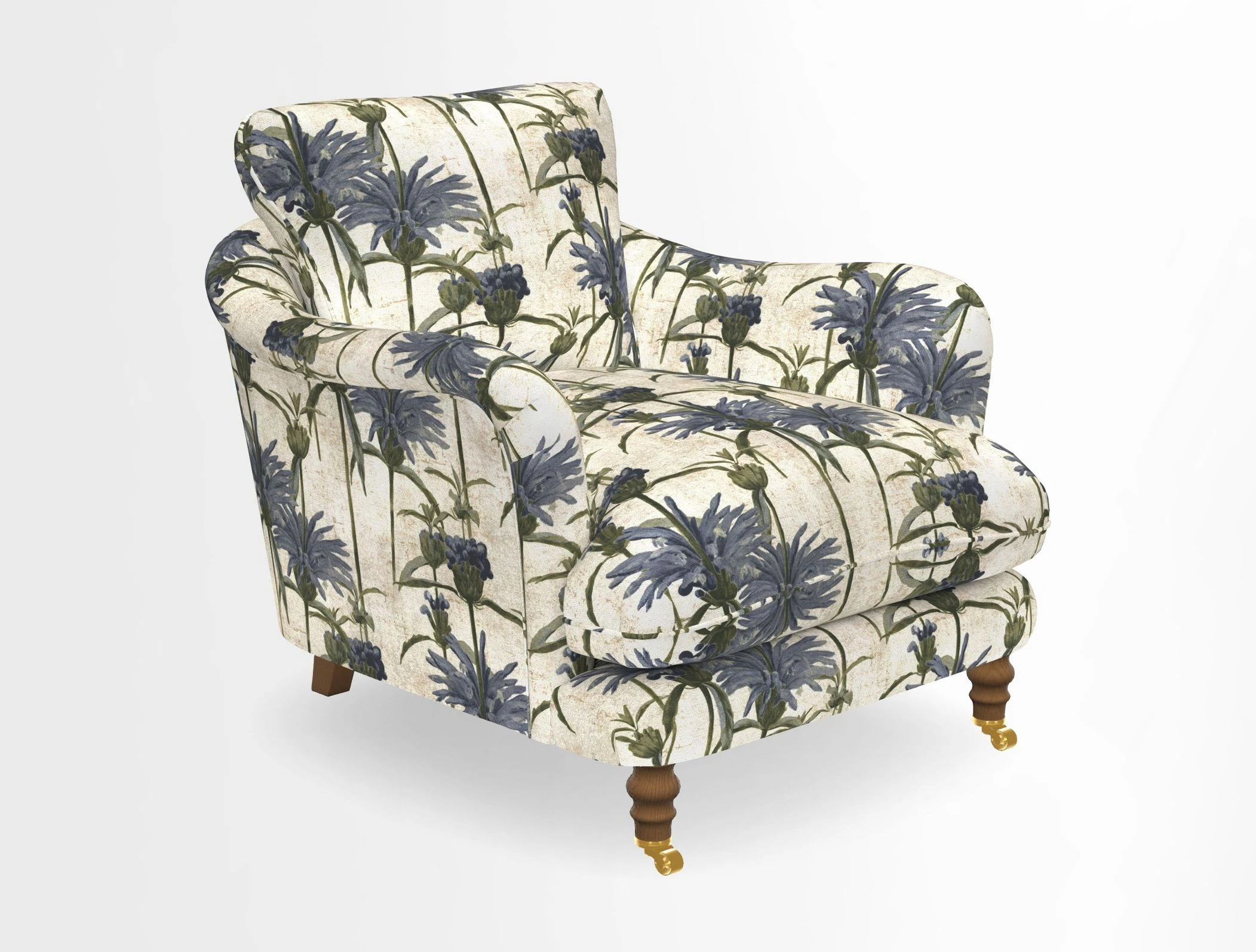 V&A Collection Pugin Chair in Two Tone Plain Biscuit