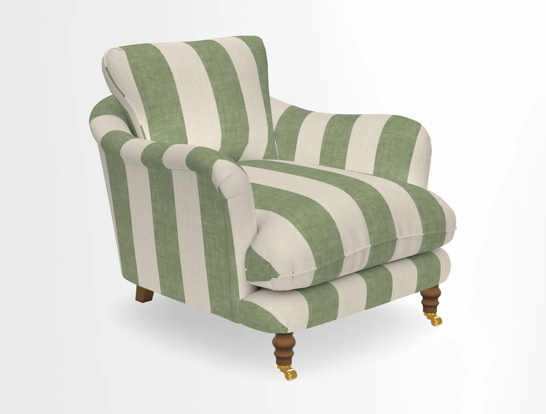 V&A Collection Pugin Chair in Two Tone Plain Biscuit
