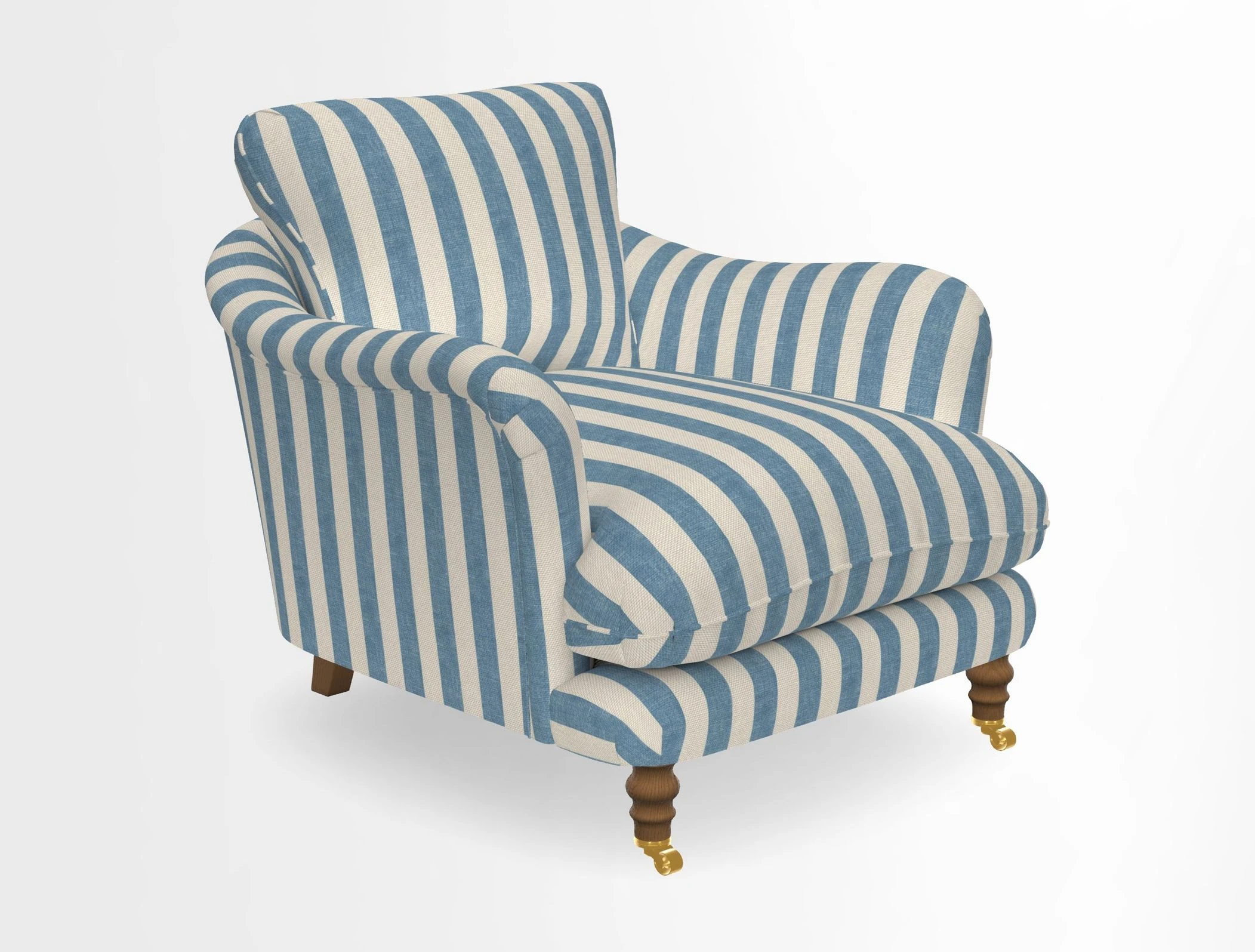 V&A Collection Pugin Chair in Two Tone Plain Biscuit