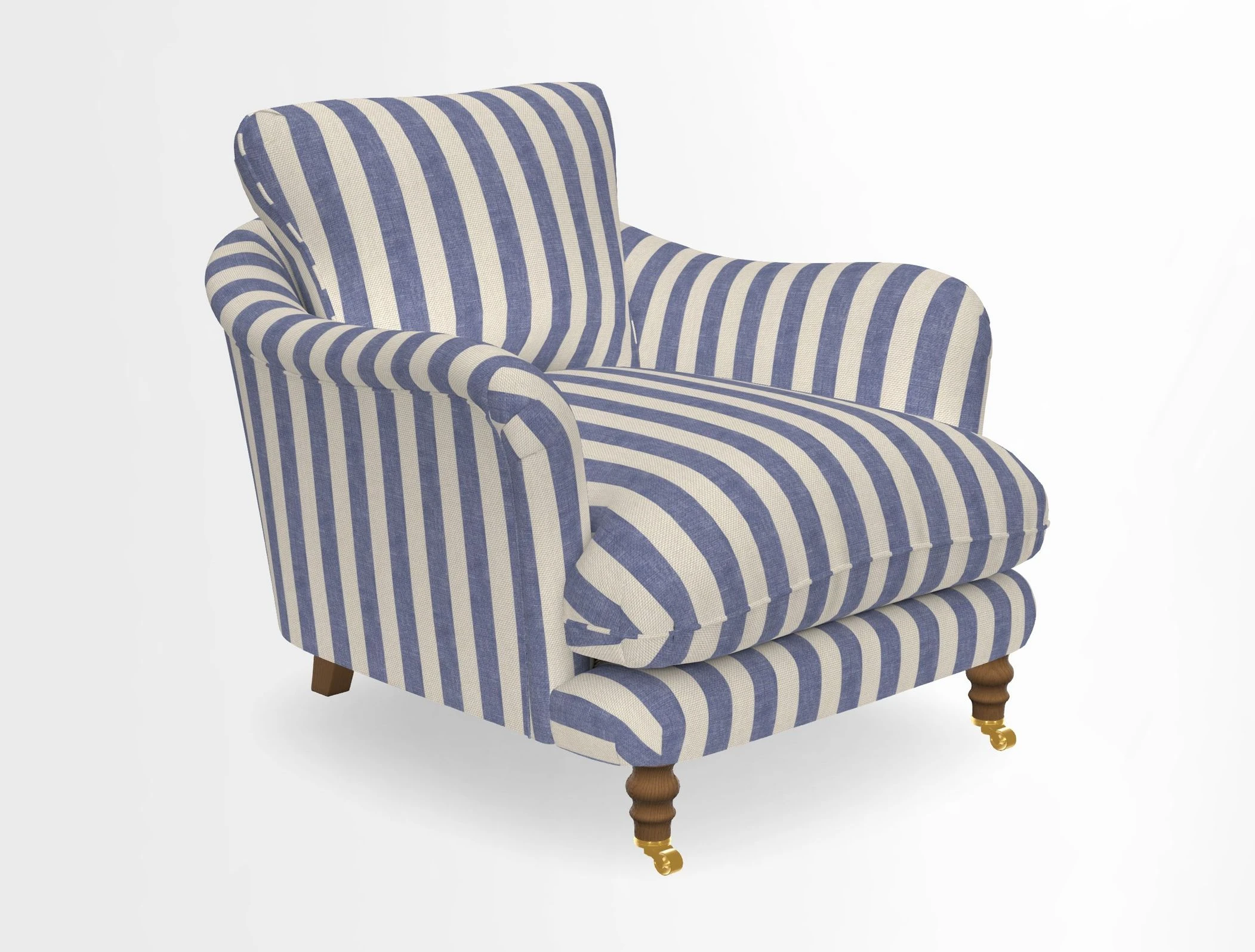 V&A Collection Pugin Chair in Two Tone Plain Biscuit