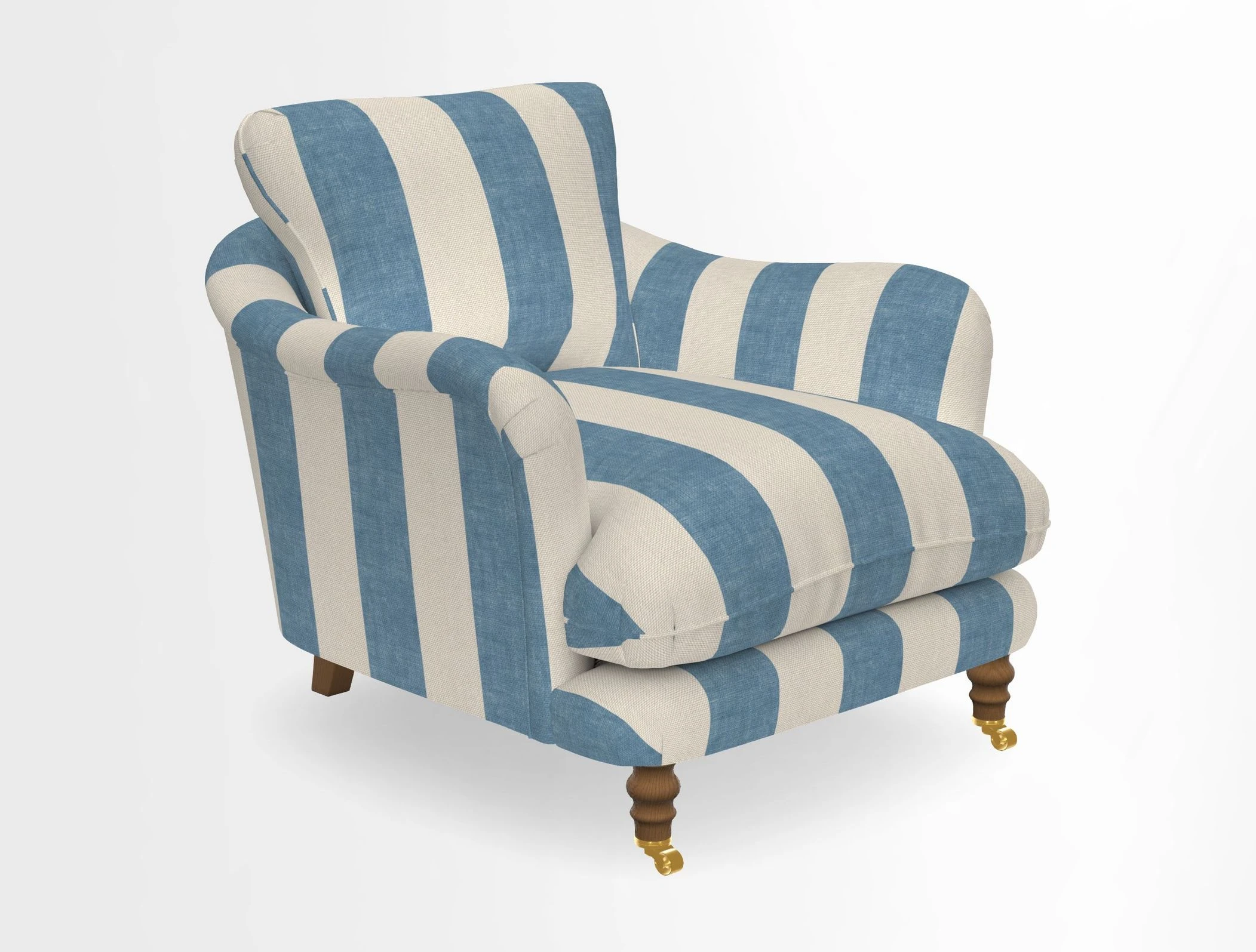 V&A Collection Pugin Chair in Two Tone Plain Biscuit