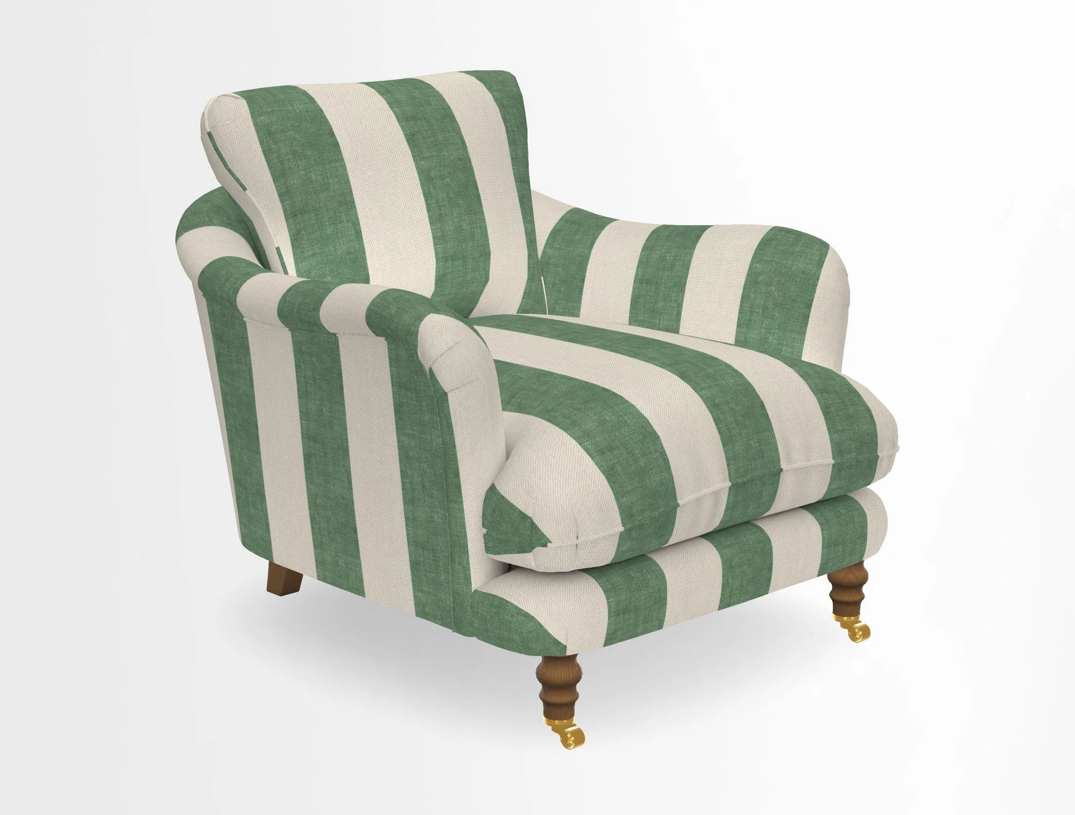 V&A Collection Pugin Chair in Two Tone Plain Biscuit