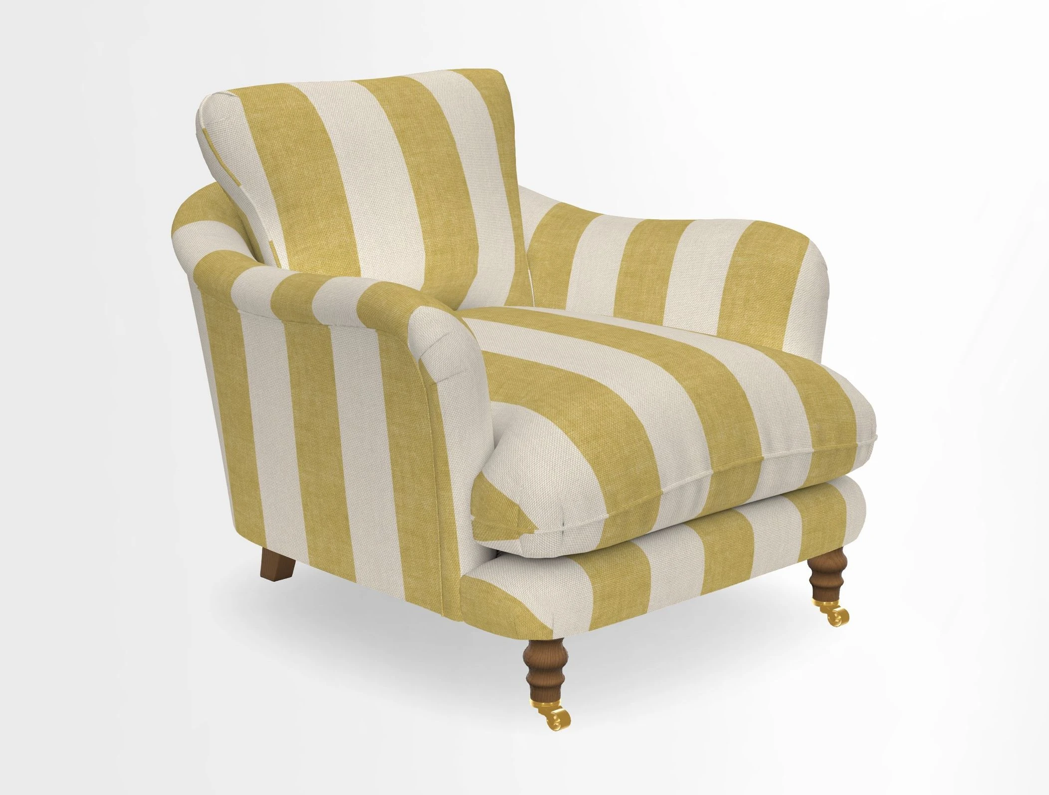 V&A Collection Pugin Chair in Two Tone Plain Biscuit