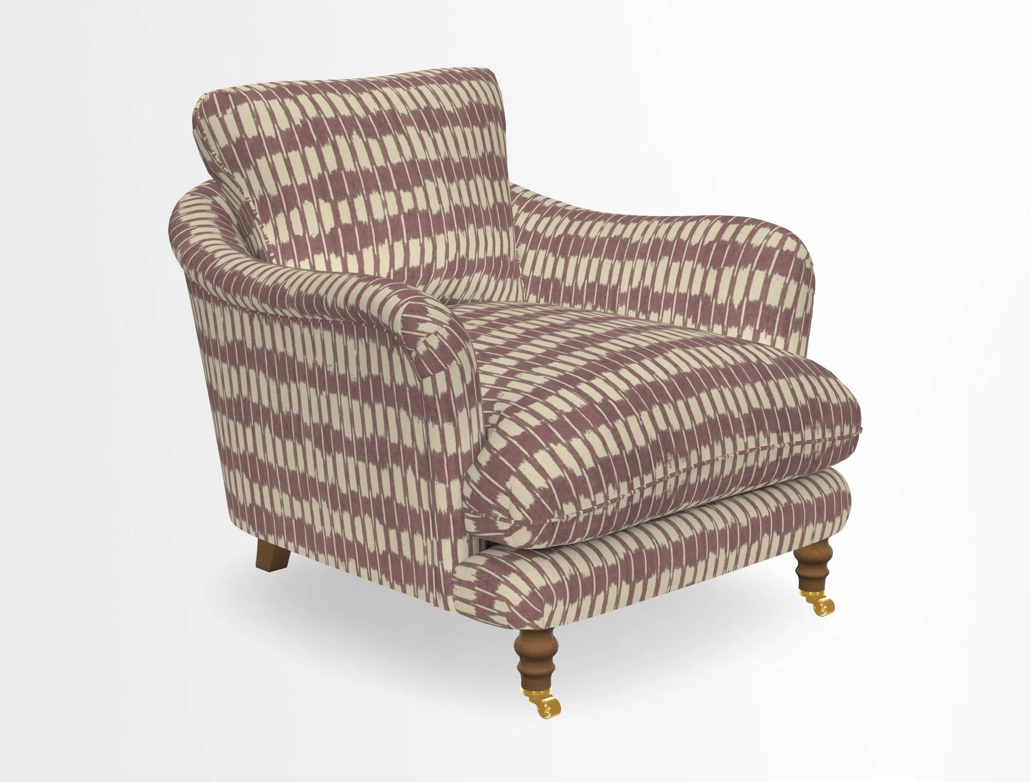 V&A Collection Pugin Chair in Two Tone Plain Biscuit