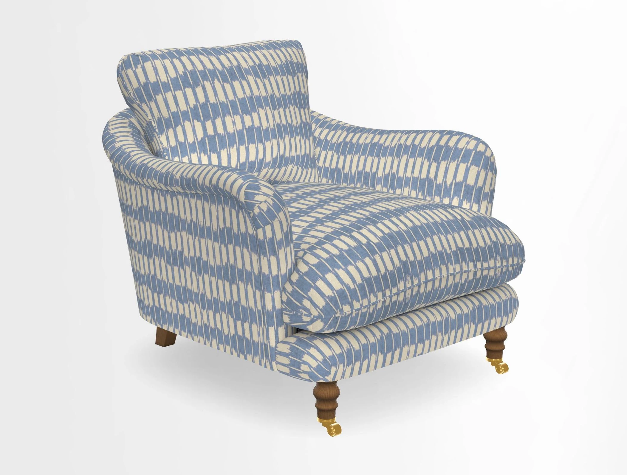 V&A Collection Pugin Chair in Two Tone Plain Biscuit