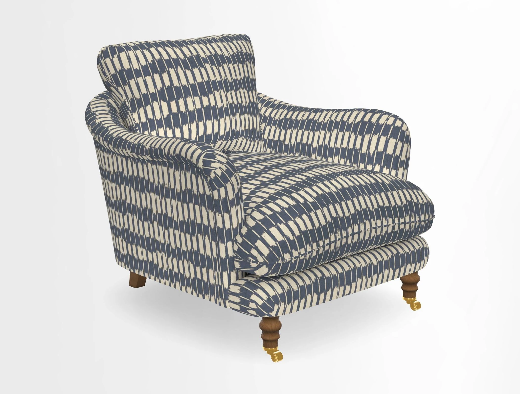 V&A Collection Pugin Chair in Two Tone Plain Biscuit