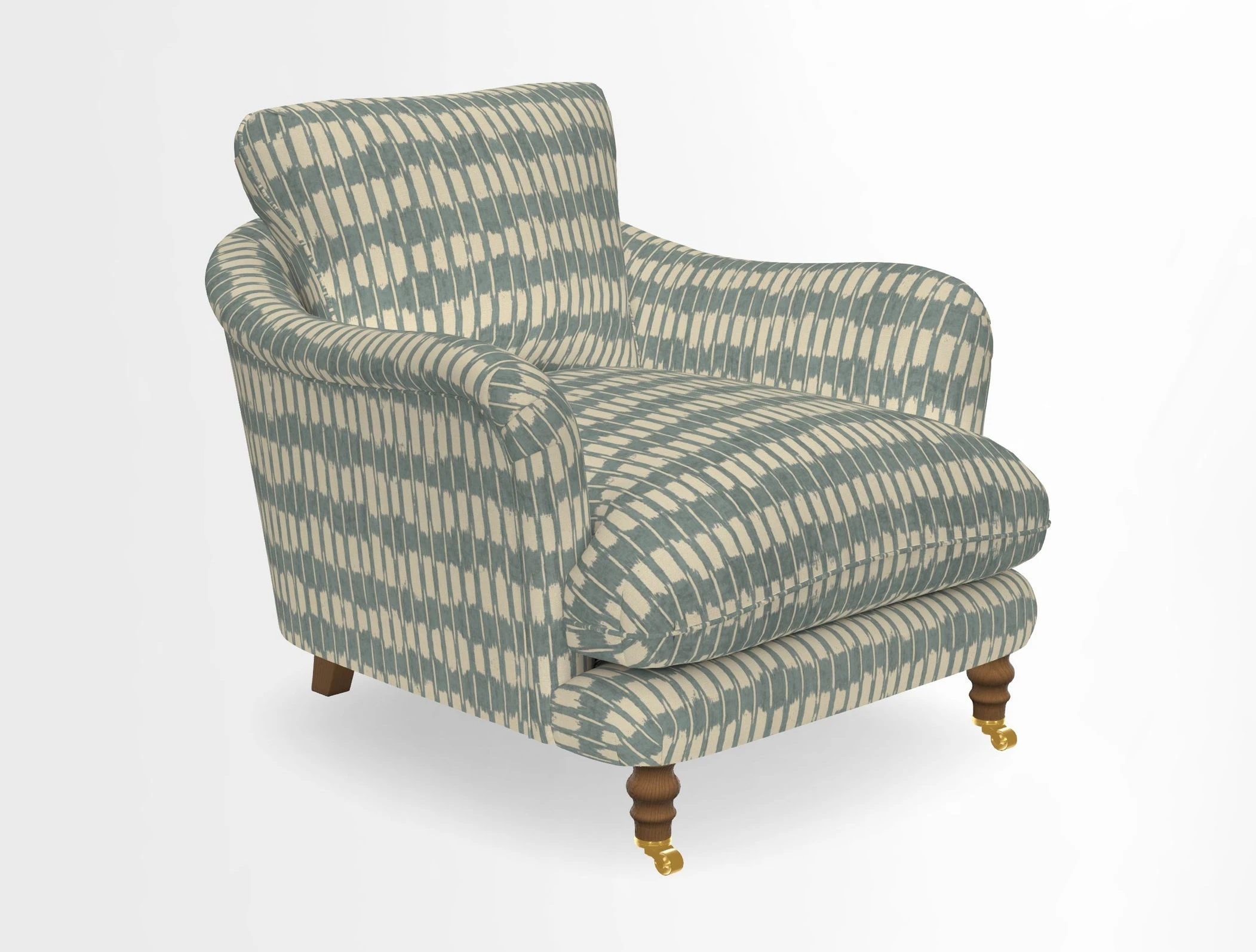 V&A Collection Pugin Chair in Two Tone Plain Biscuit