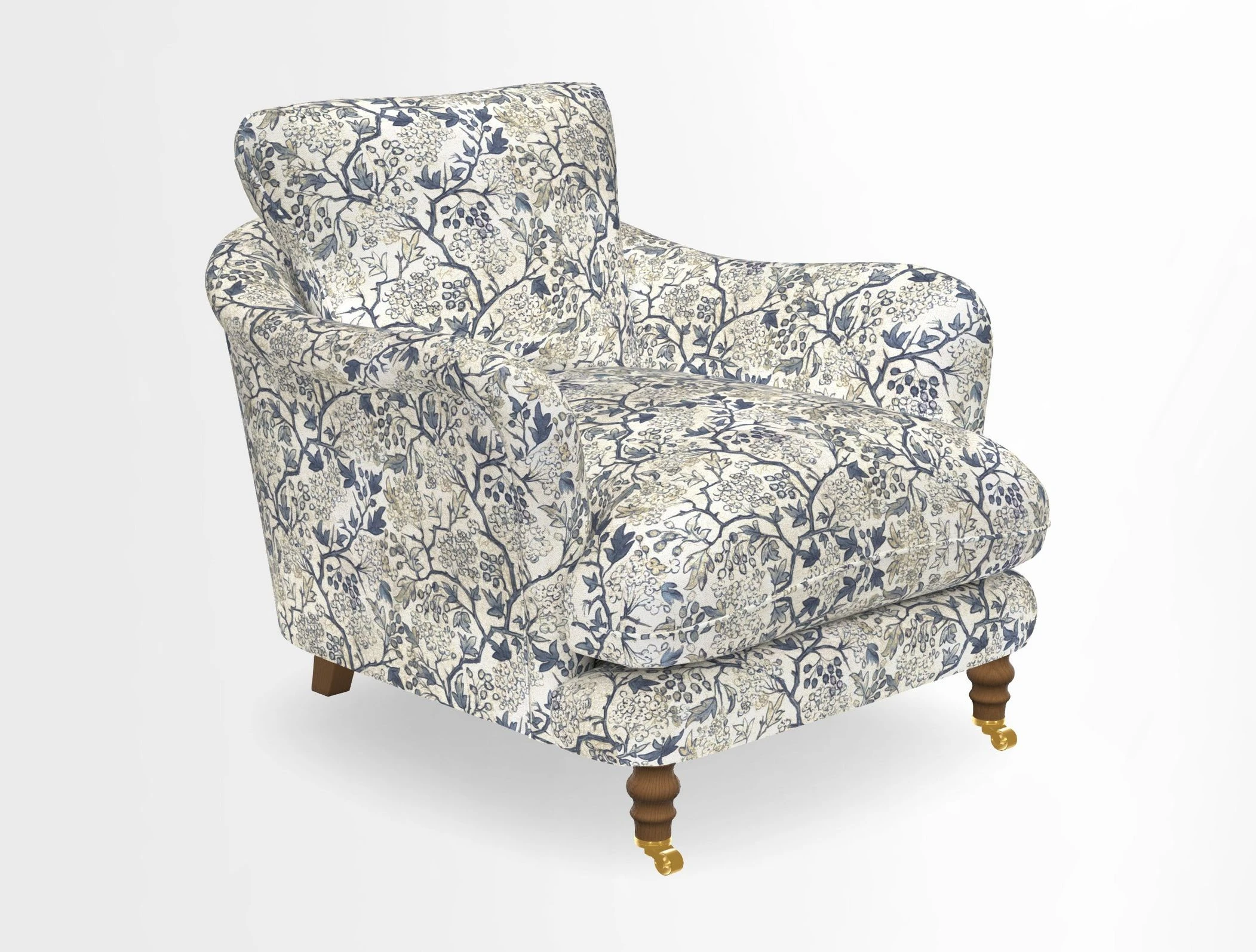 V&A Collection Pugin Chair in Two Tone Plain Biscuit
