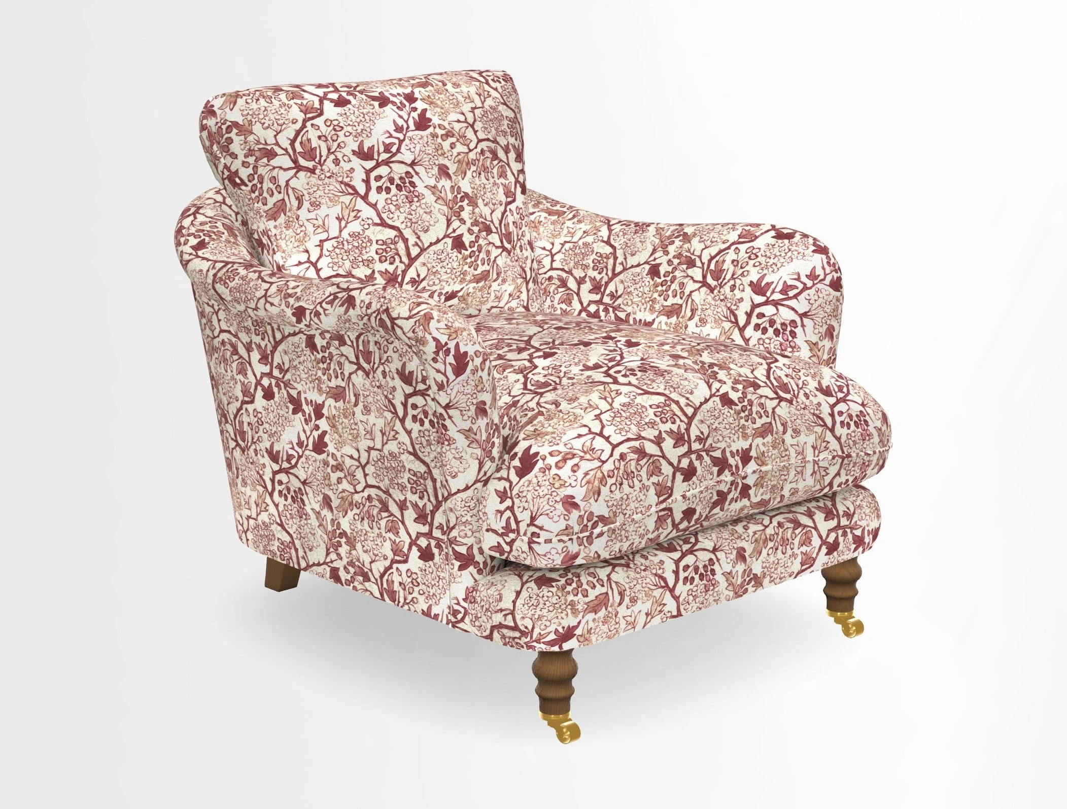 V&A Collection Pugin Chair in Two Tone Plain Biscuit