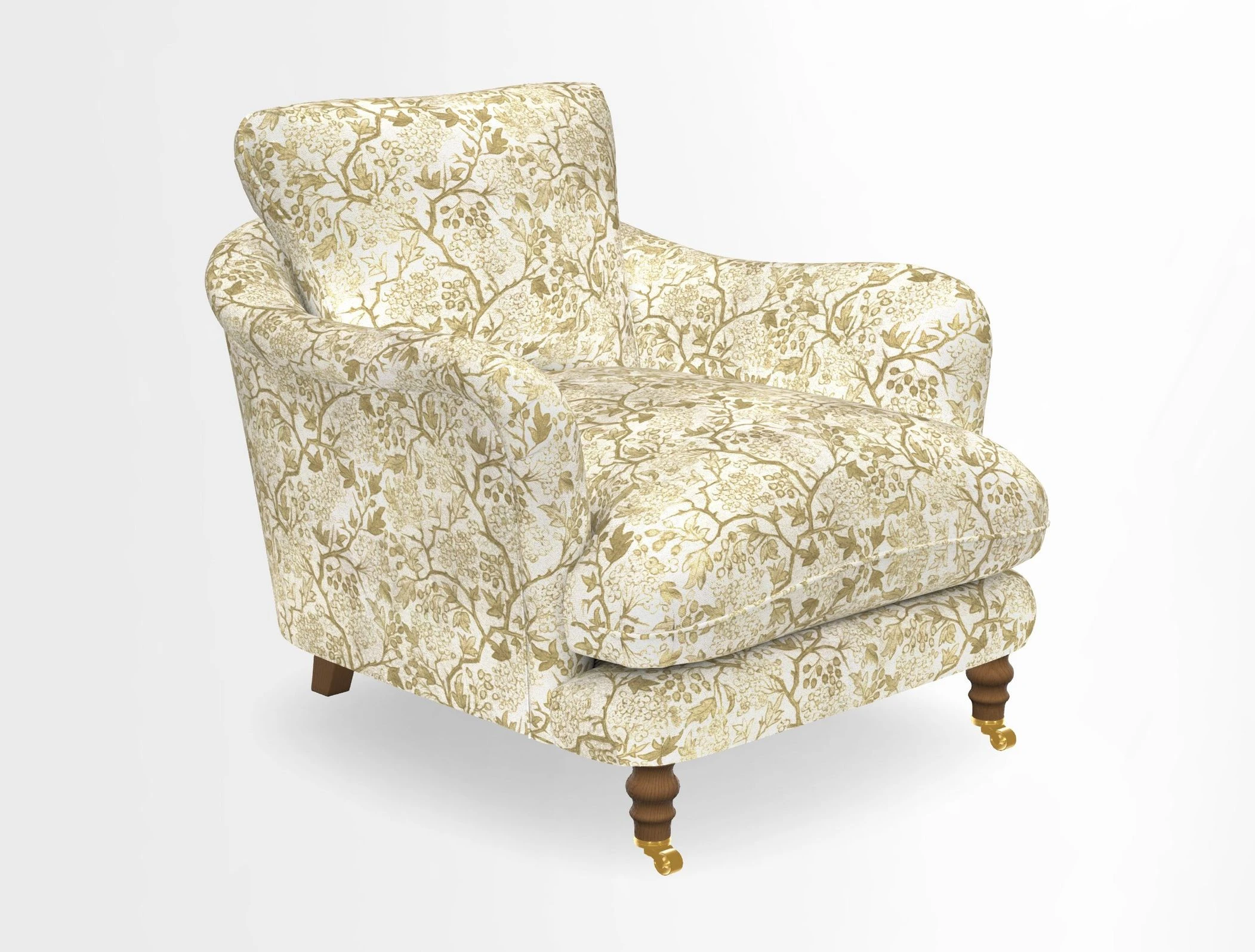 V&A Collection Pugin Chair in Two Tone Plain Biscuit
