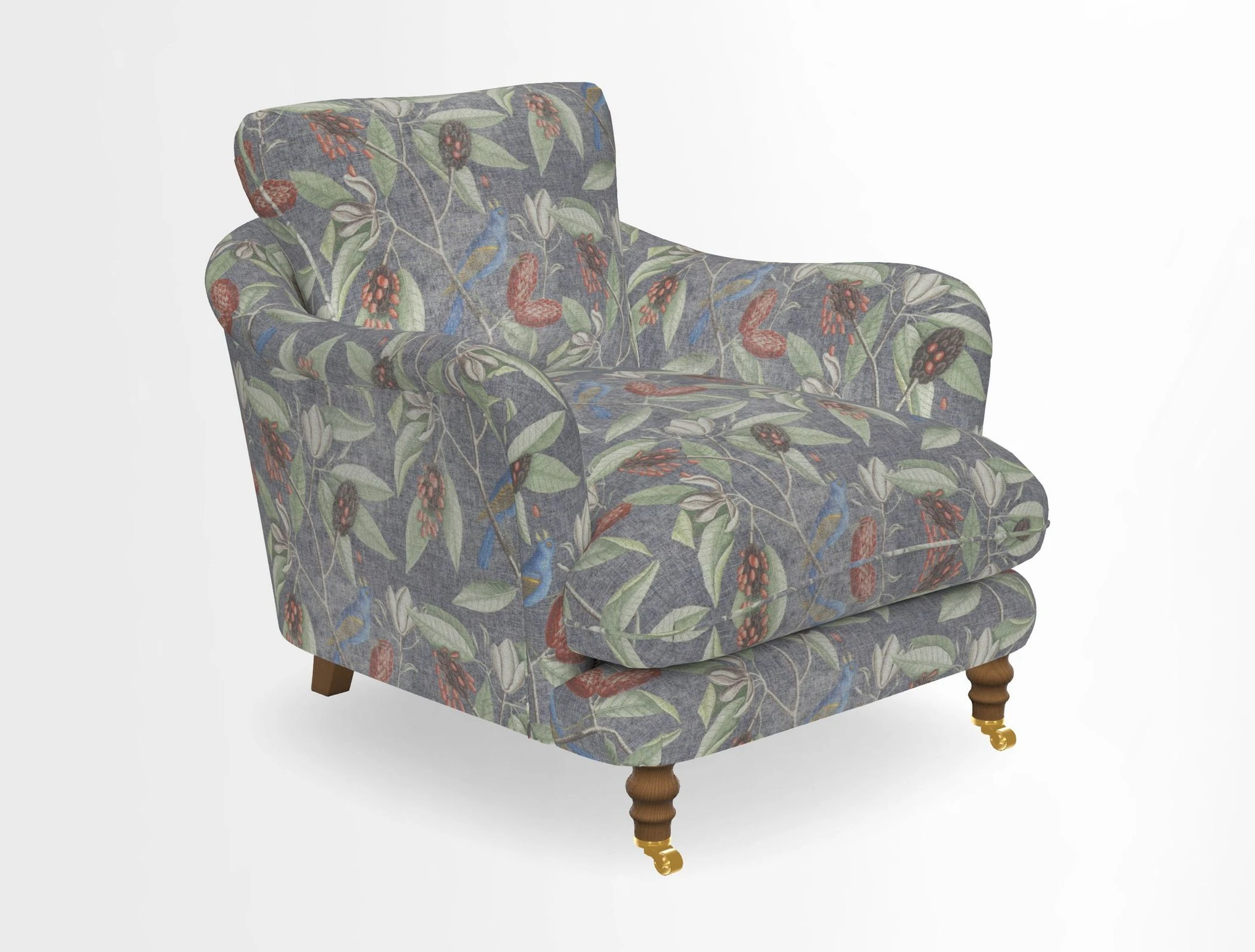 V&A Collection Pugin Chair in Two Tone Plain Biscuit