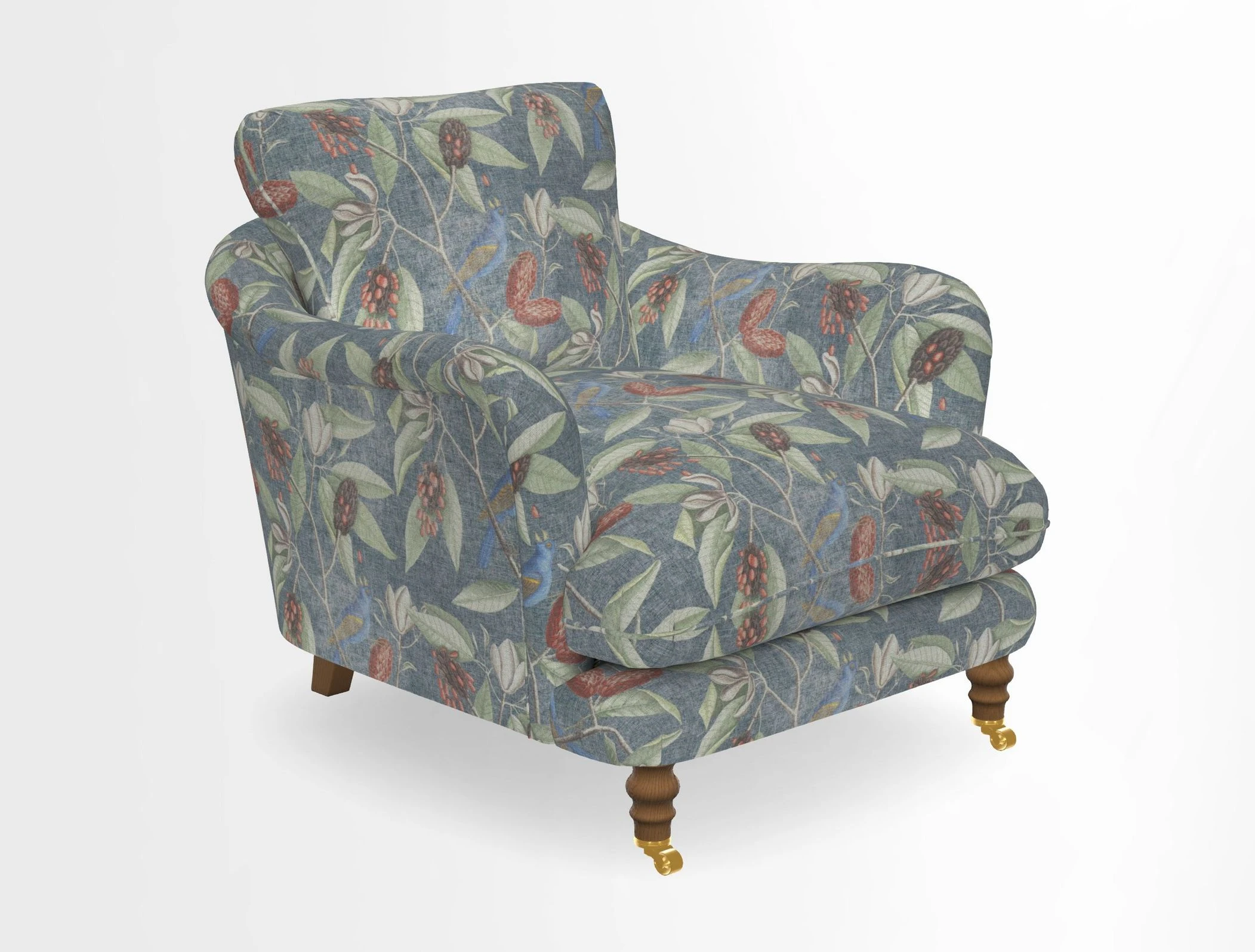 V&A Collection Pugin Chair in Two Tone Plain Biscuit