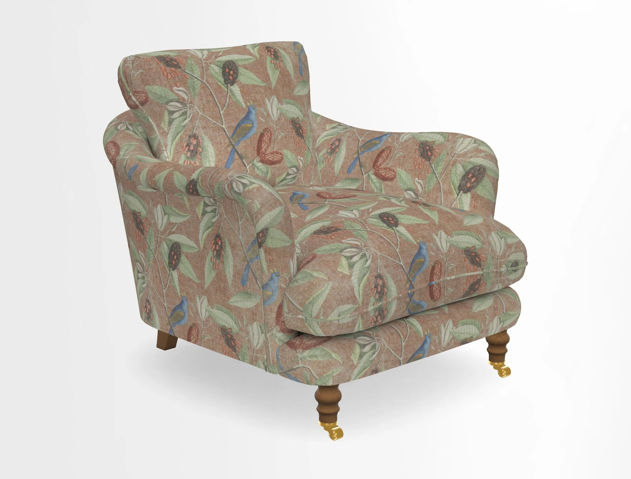 V&A Collection Pugin Chair in Two Tone Plain Biscuit