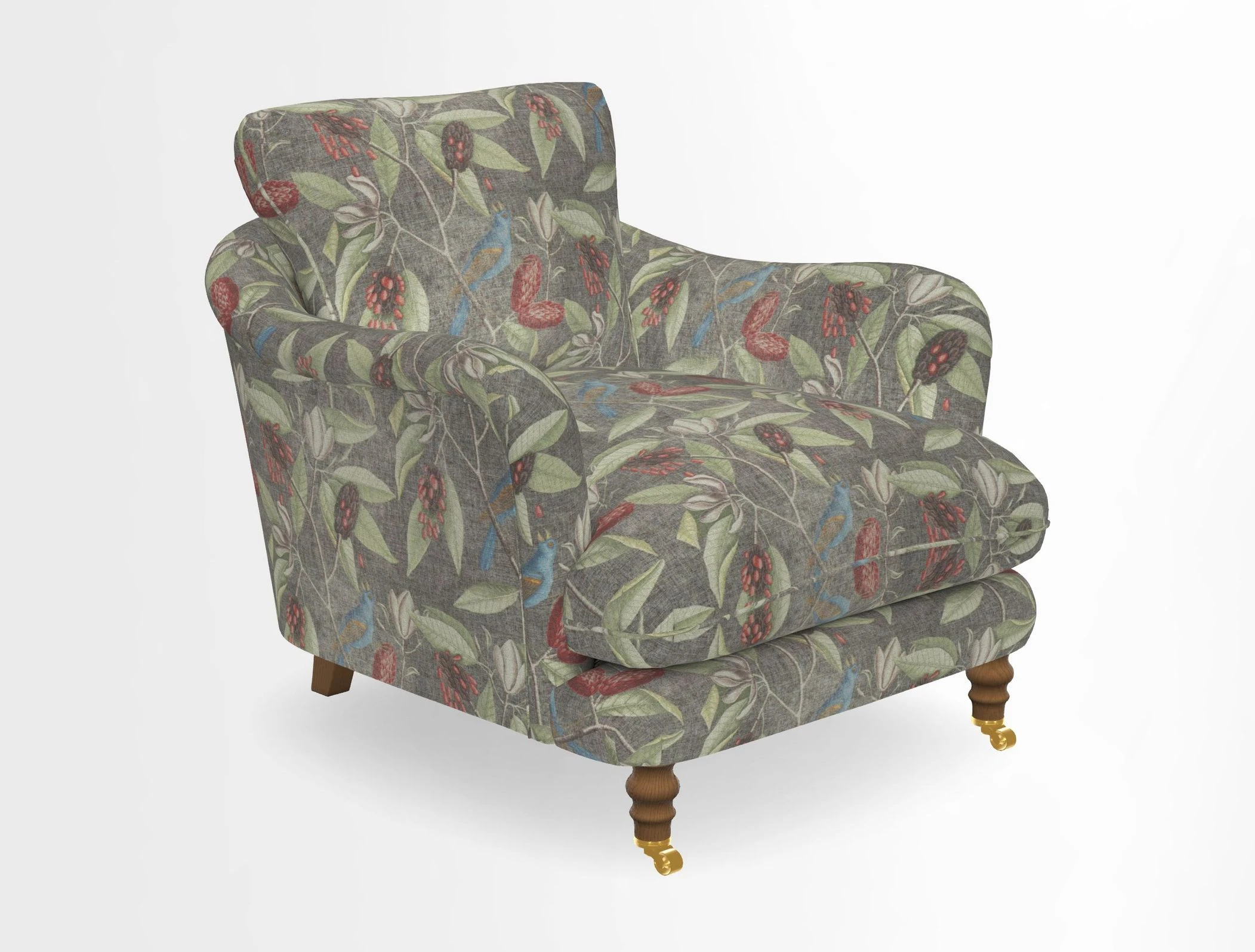 V&A Collection Pugin Chair in Two Tone Plain Biscuit