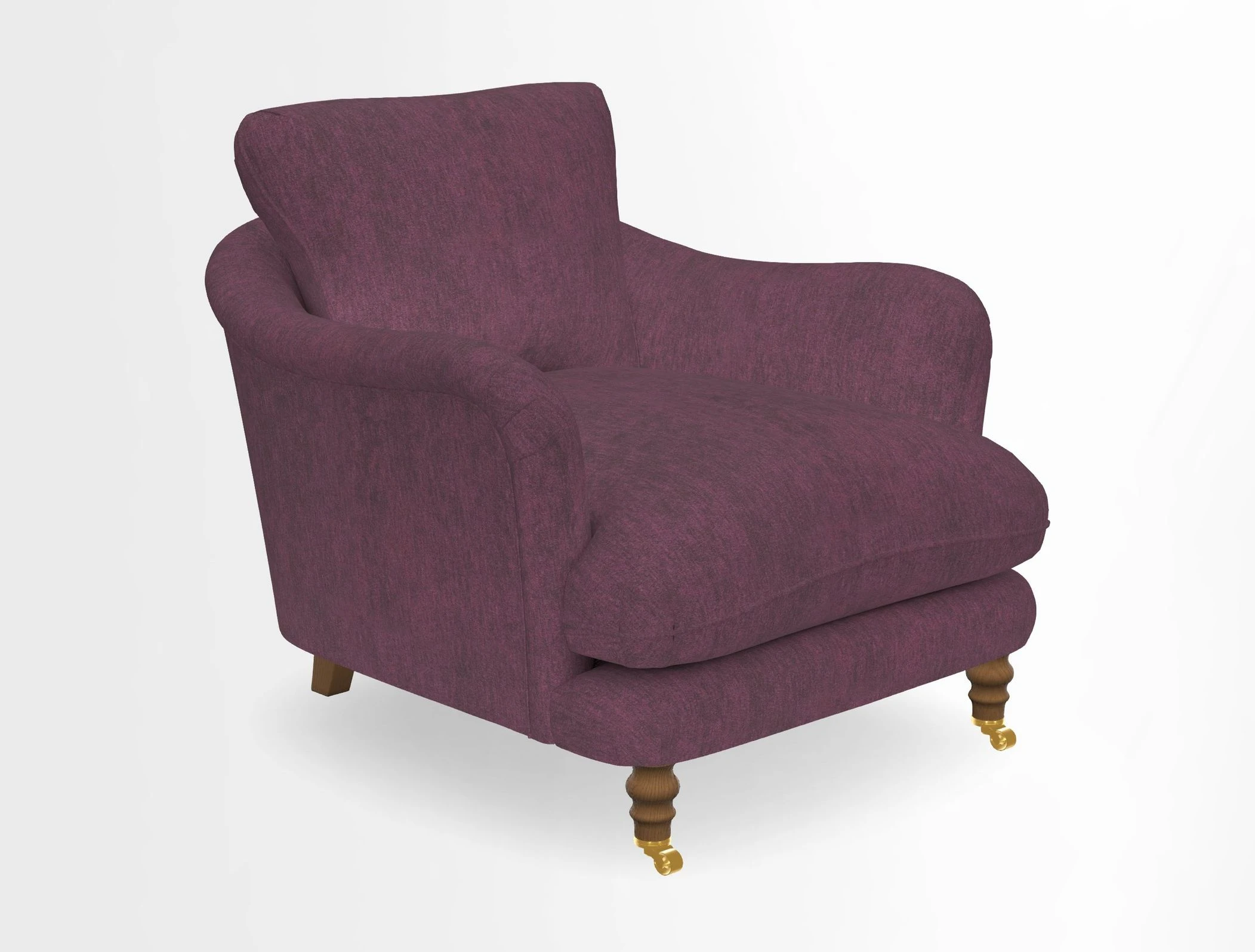 V&A Collection Pugin Chair in Two Tone Plain Biscuit