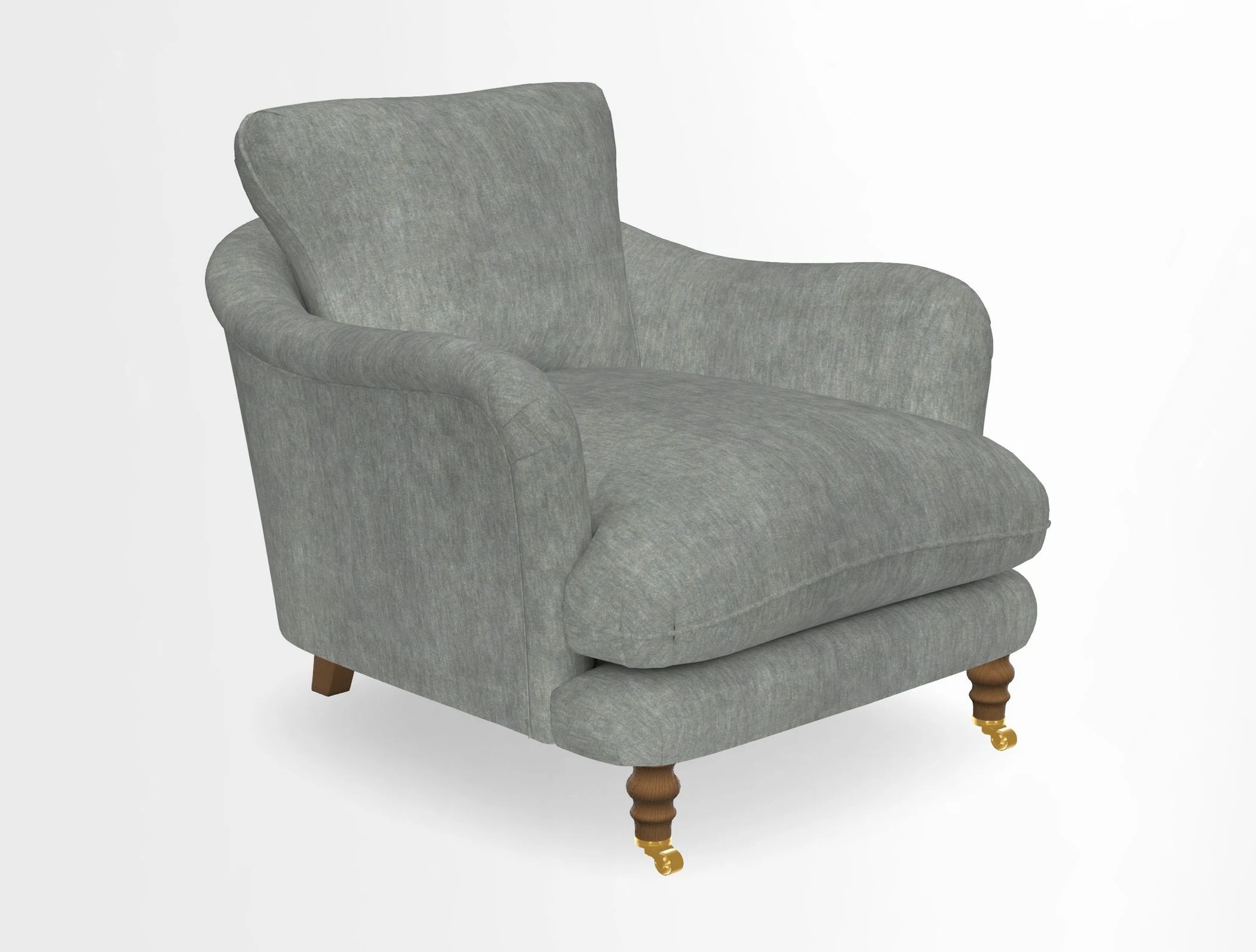 V&A Collection Pugin Chair in Two Tone Plain Biscuit