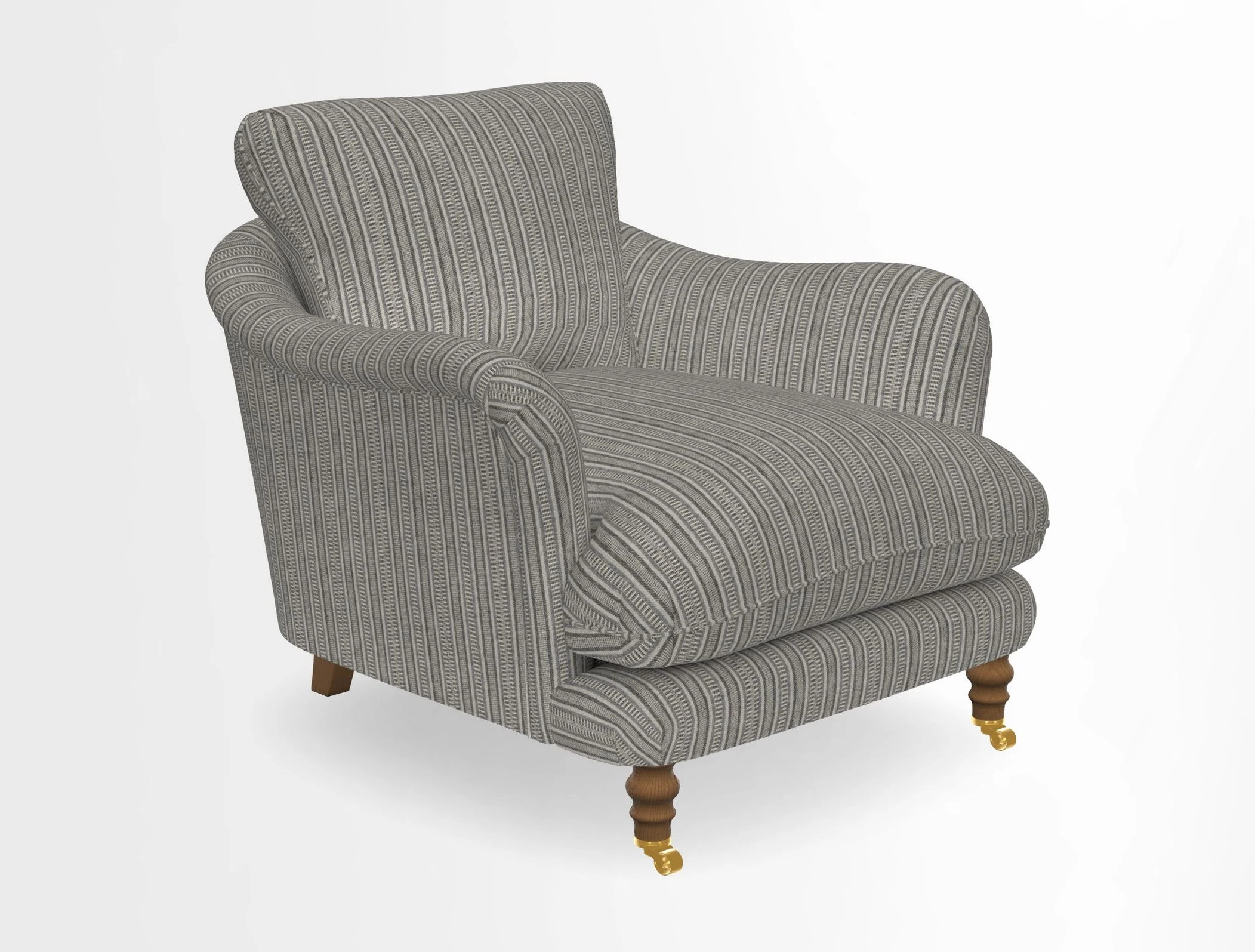 V&A Collection Pugin Chair in Two Tone Plain Biscuit