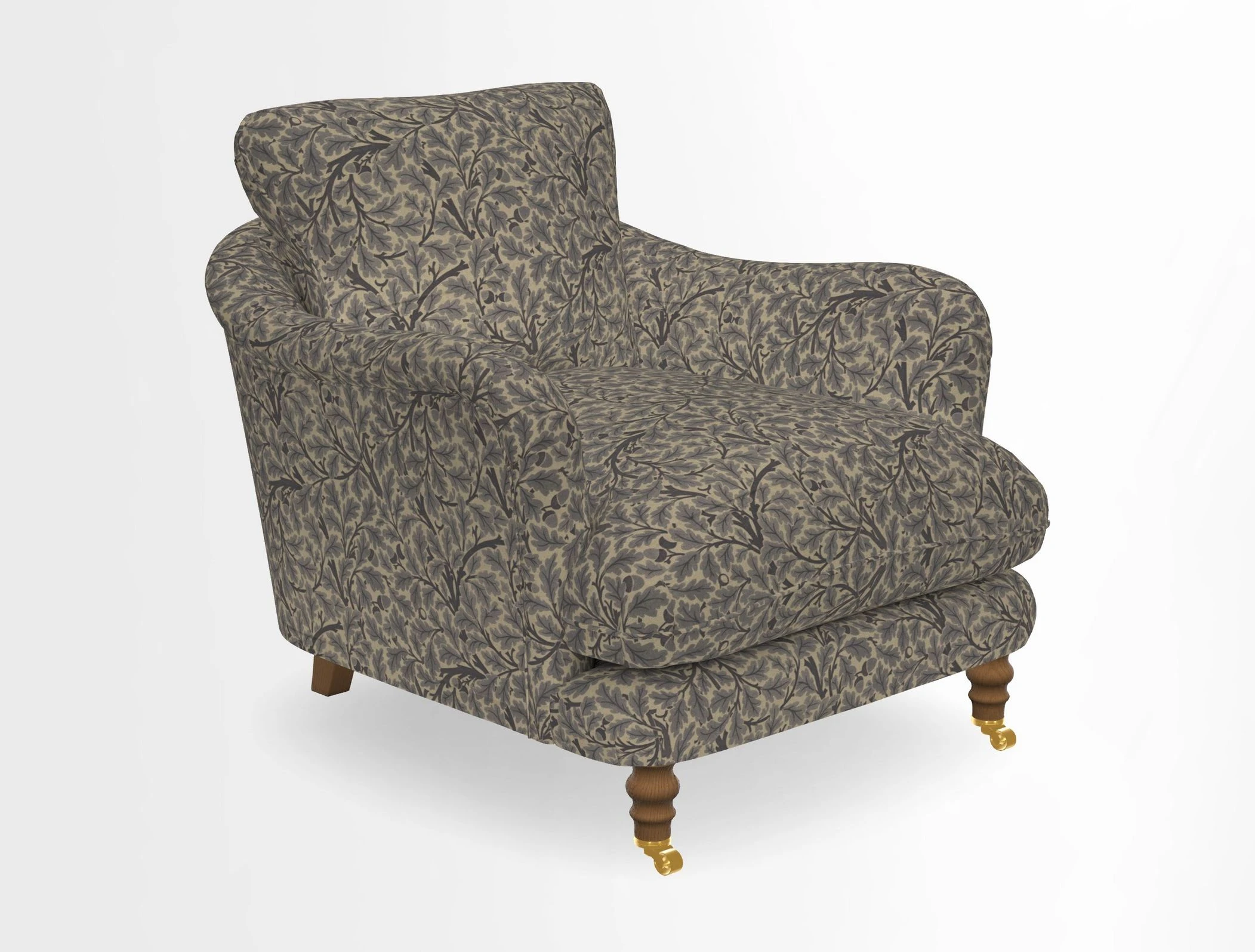 V&A Collection Pugin Chair in Two Tone Plain Biscuit