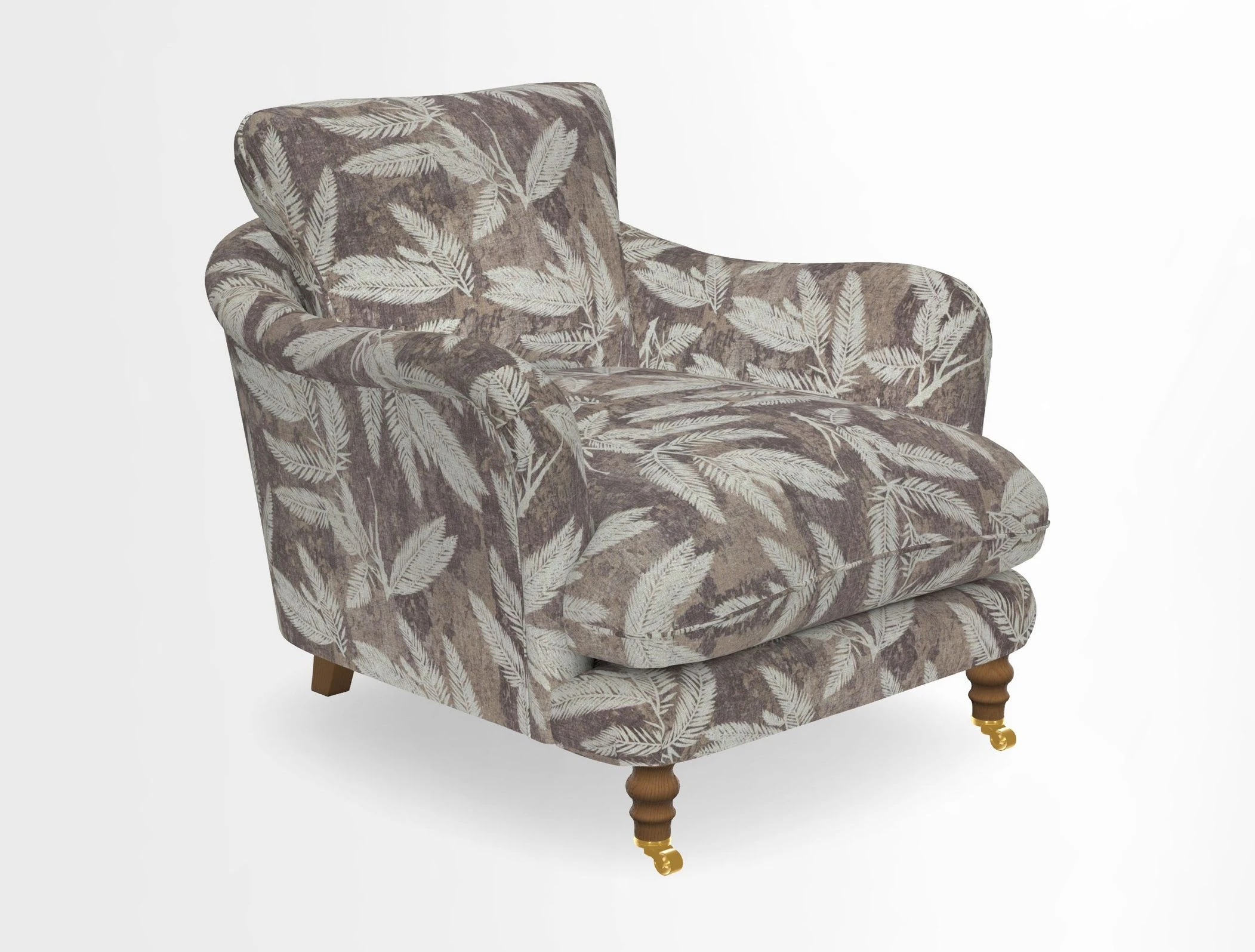 V&A Collection Pugin Chair in Two Tone Plain Biscuit