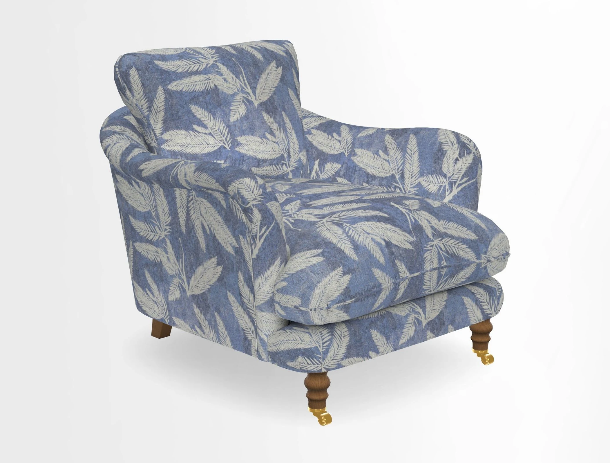 V&A Collection Pugin Chair in Two Tone Plain Biscuit