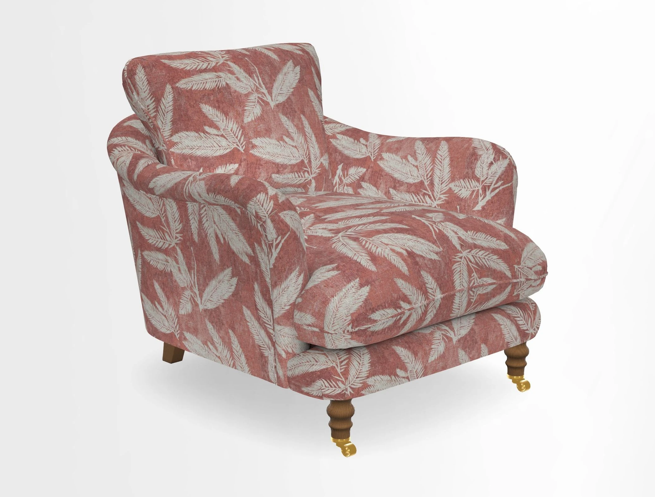 V&A Collection Pugin Chair in Two Tone Plain Biscuit