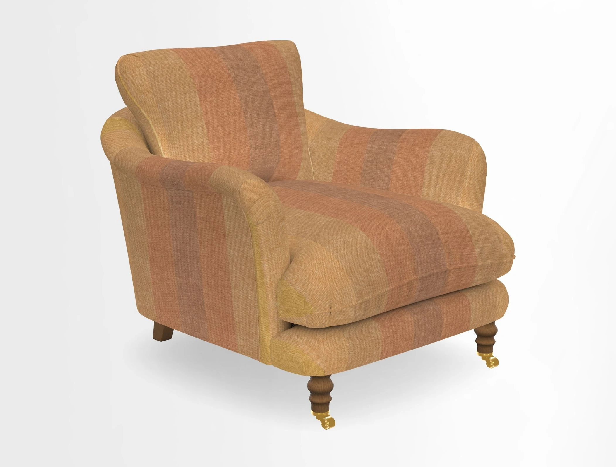 V&A Collection Pugin Chair in Two Tone Plain Biscuit