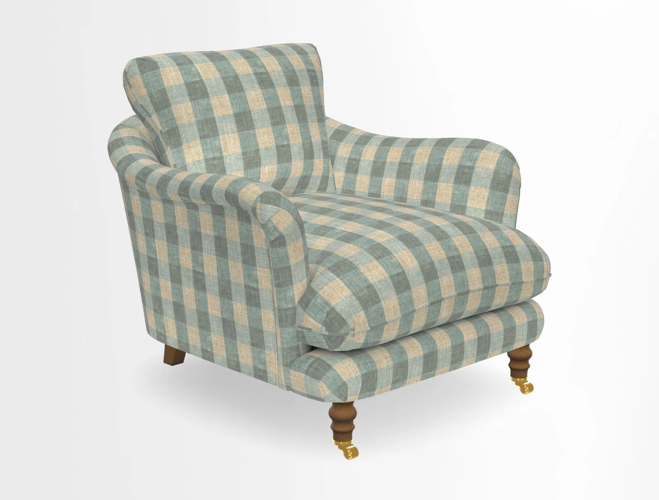 V&A Collection Pugin Chair in Two Tone Plain Biscuit