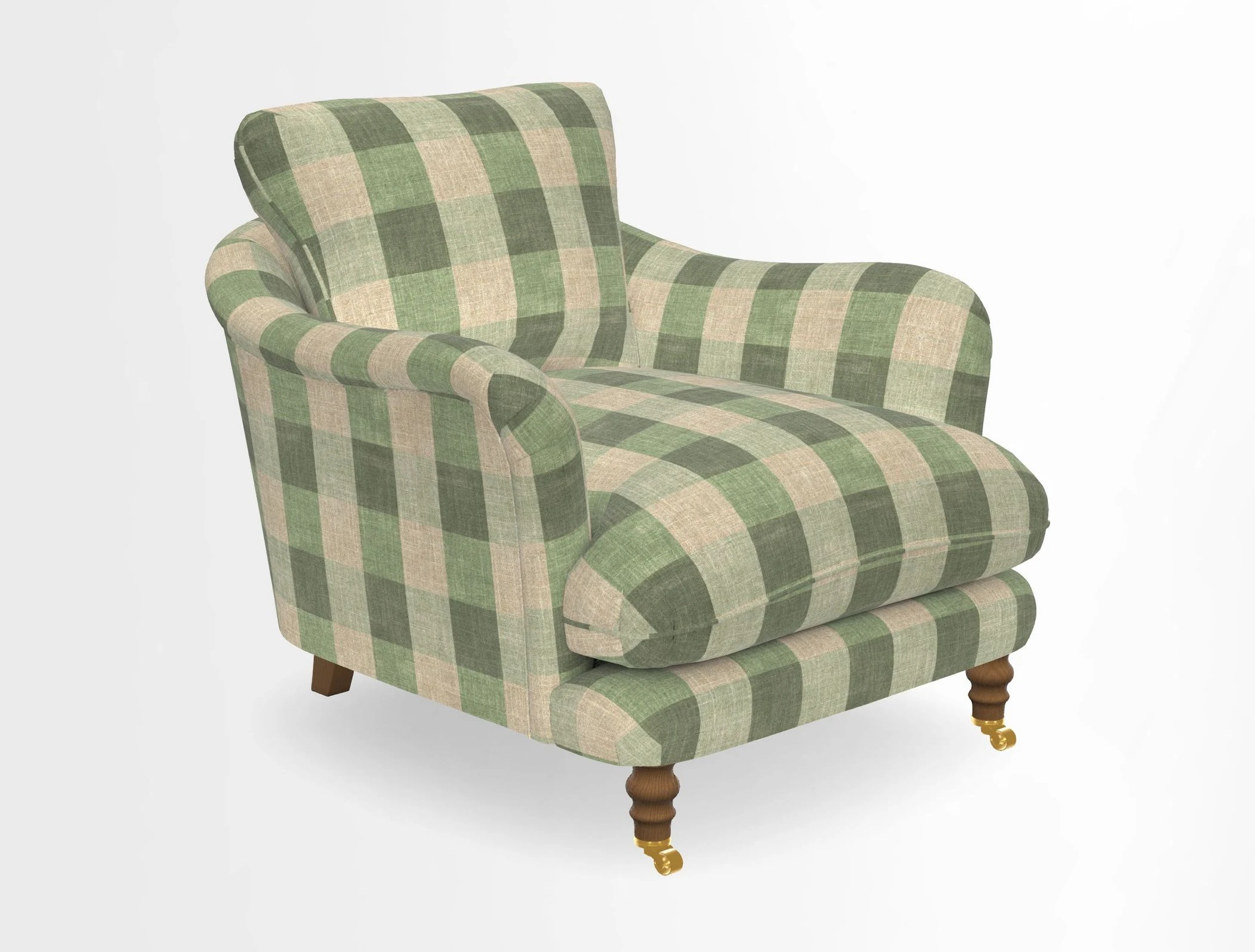 V&A Collection Pugin Chair in Two Tone Plain Biscuit